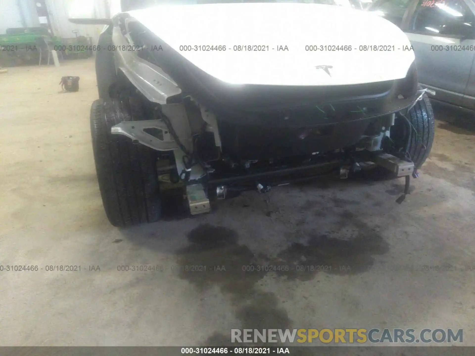 6 Photograph of a damaged car 5YJYGDEE8LF013496 TESLA MODEL Y 2020