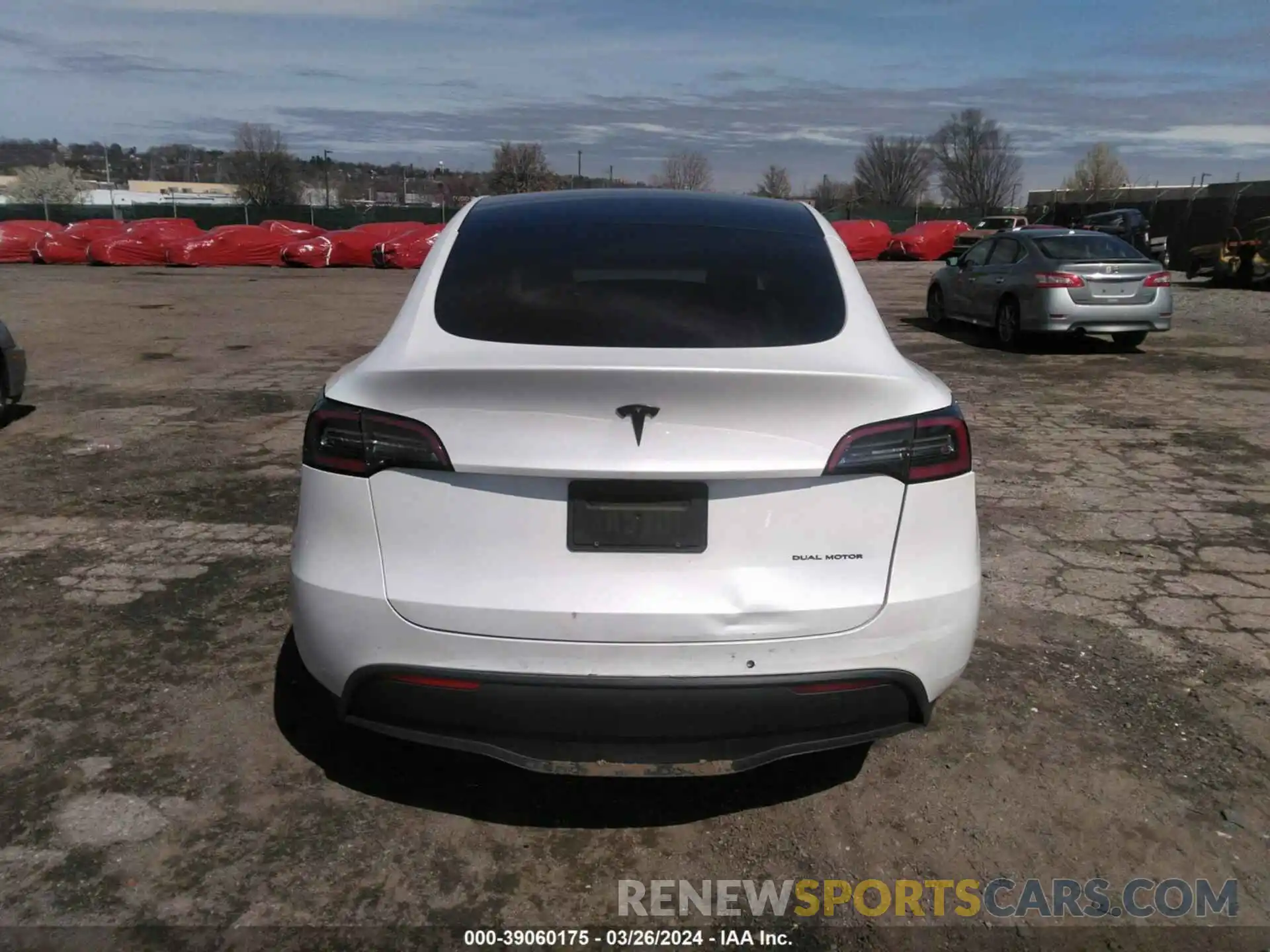 16 Photograph of a damaged car 5YJYGDEE8LF020321 TESLA MODEL Y 2020