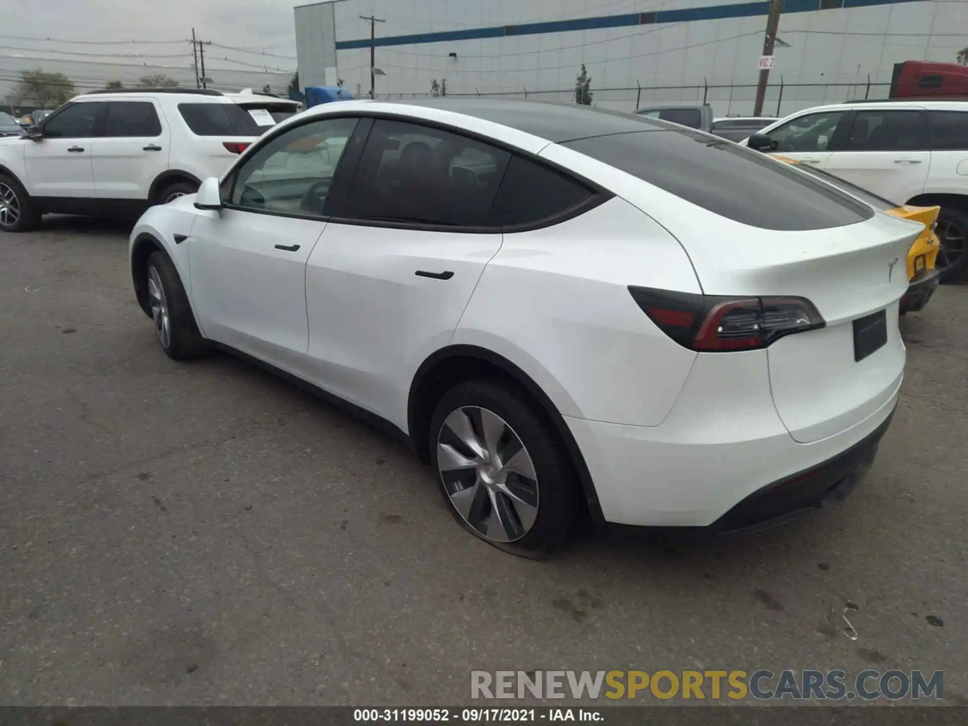 3 Photograph of a damaged car 5YJYGDEE8LF024885 TESLA MODEL Y 2020