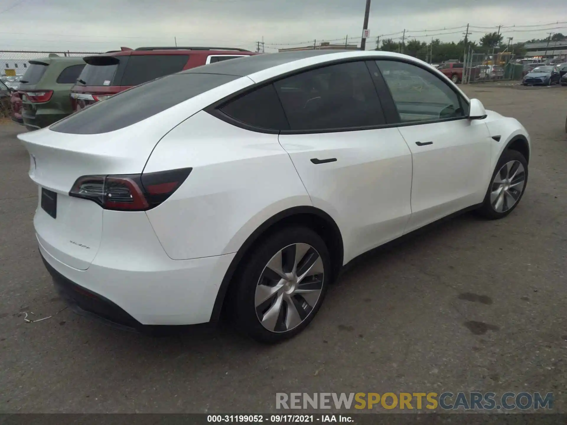 4 Photograph of a damaged car 5YJYGDEE8LF024885 TESLA MODEL Y 2020