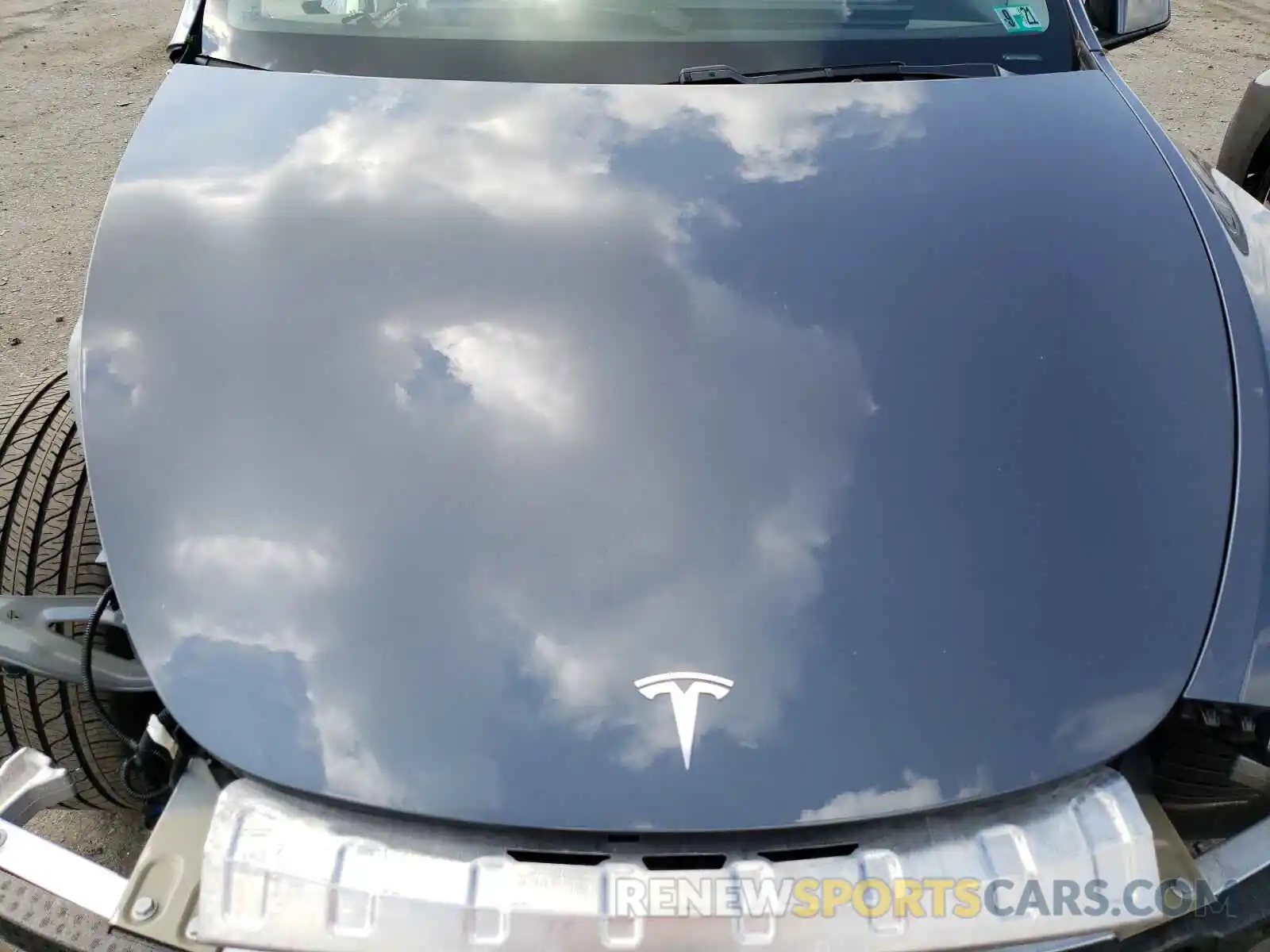 7 Photograph of a damaged car 5YJYGDEE8LF030055 TESLA MODEL Y 2020