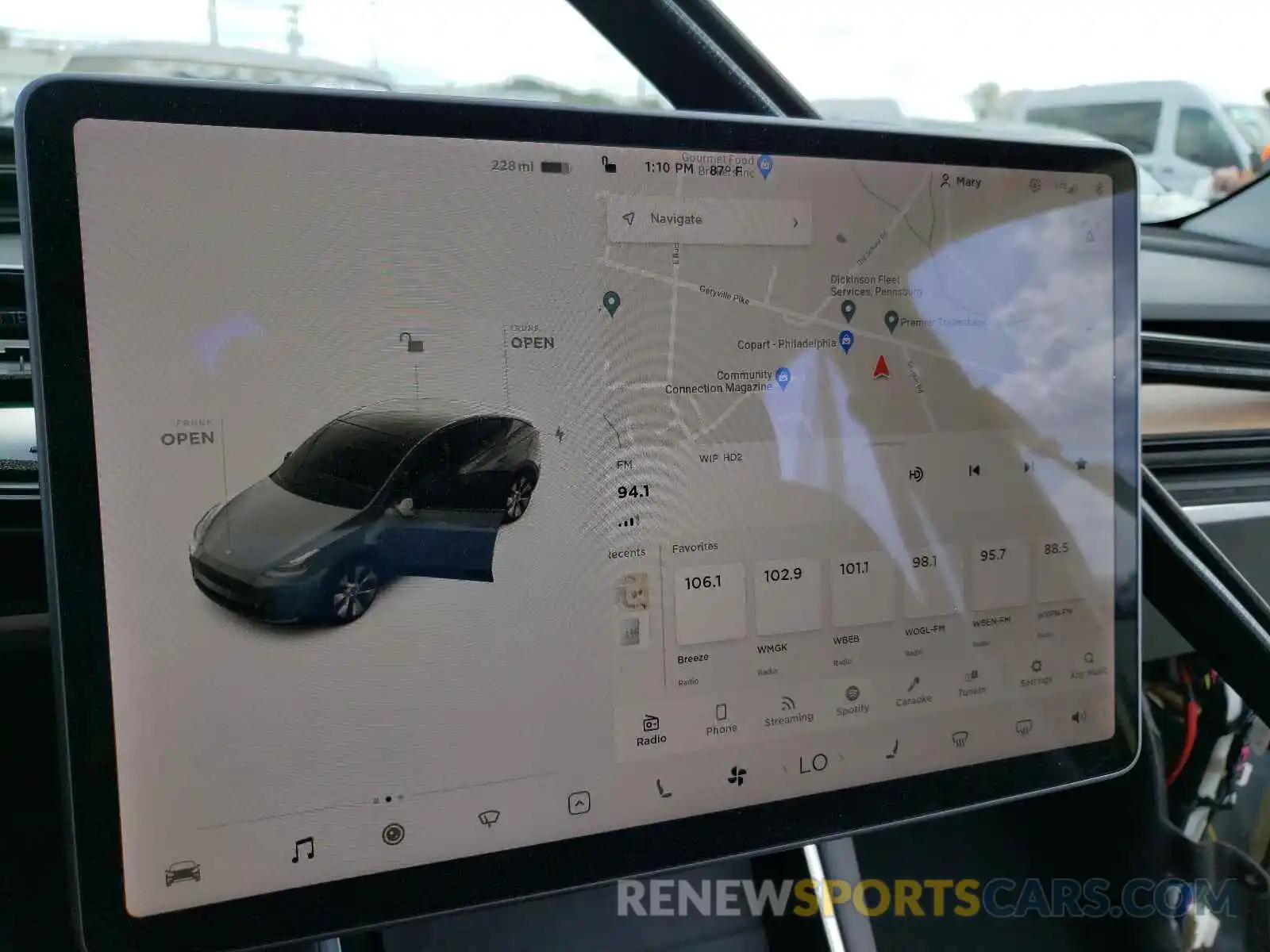 8 Photograph of a damaged car 5YJYGDEE8LF030055 TESLA MODEL Y 2020