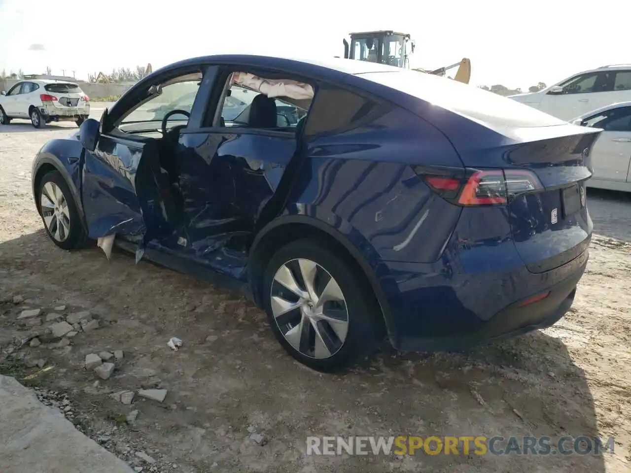 3 Photograph of a damaged car 5YJYGDEE8LF043260 TESLA MODEL Y 2020