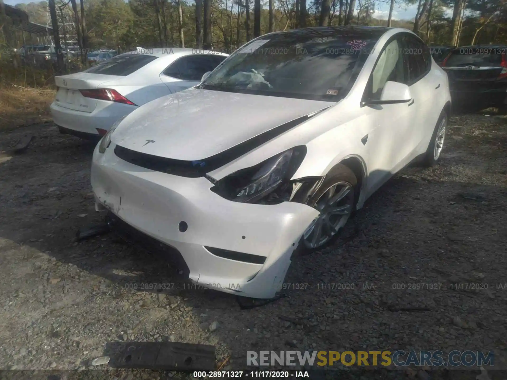 6 Фотография поврежденного автомобиля 5YJYGDEE8LF044263 TESLA MODEL Y 2020