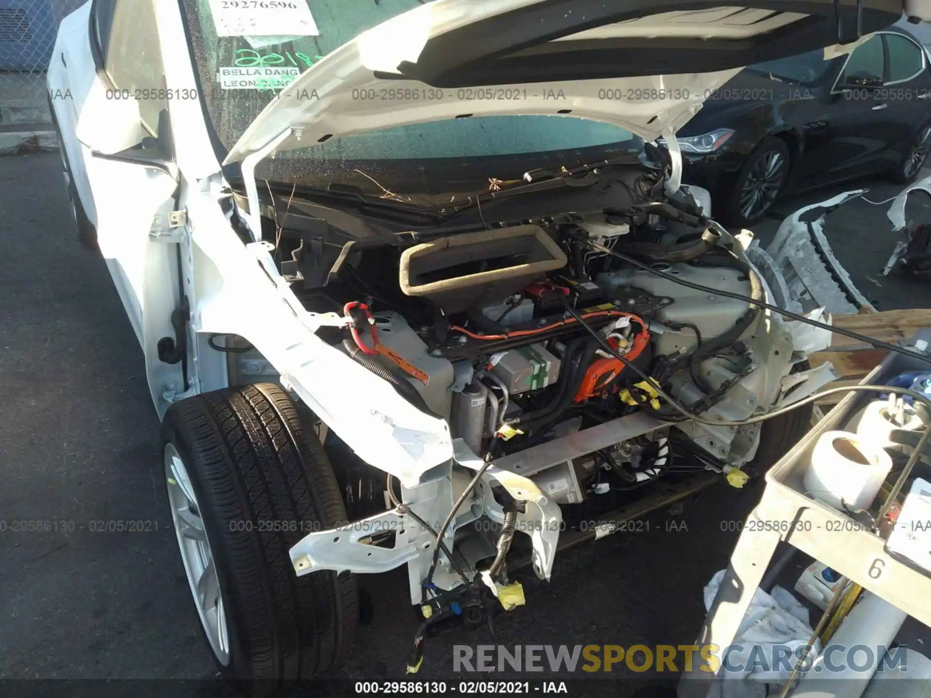 6 Photograph of a damaged car 5YJYGDEE8LF054663 TESLA MODEL Y 2020