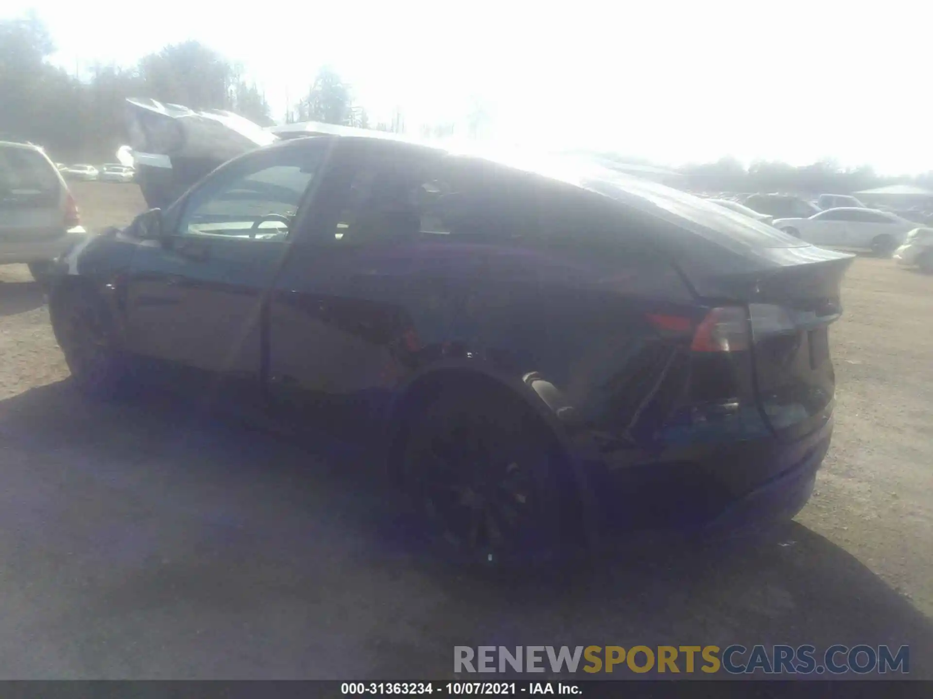 3 Photograph of a damaged car 5YJYGDEE8LF054842 TESLA MODEL Y 2020