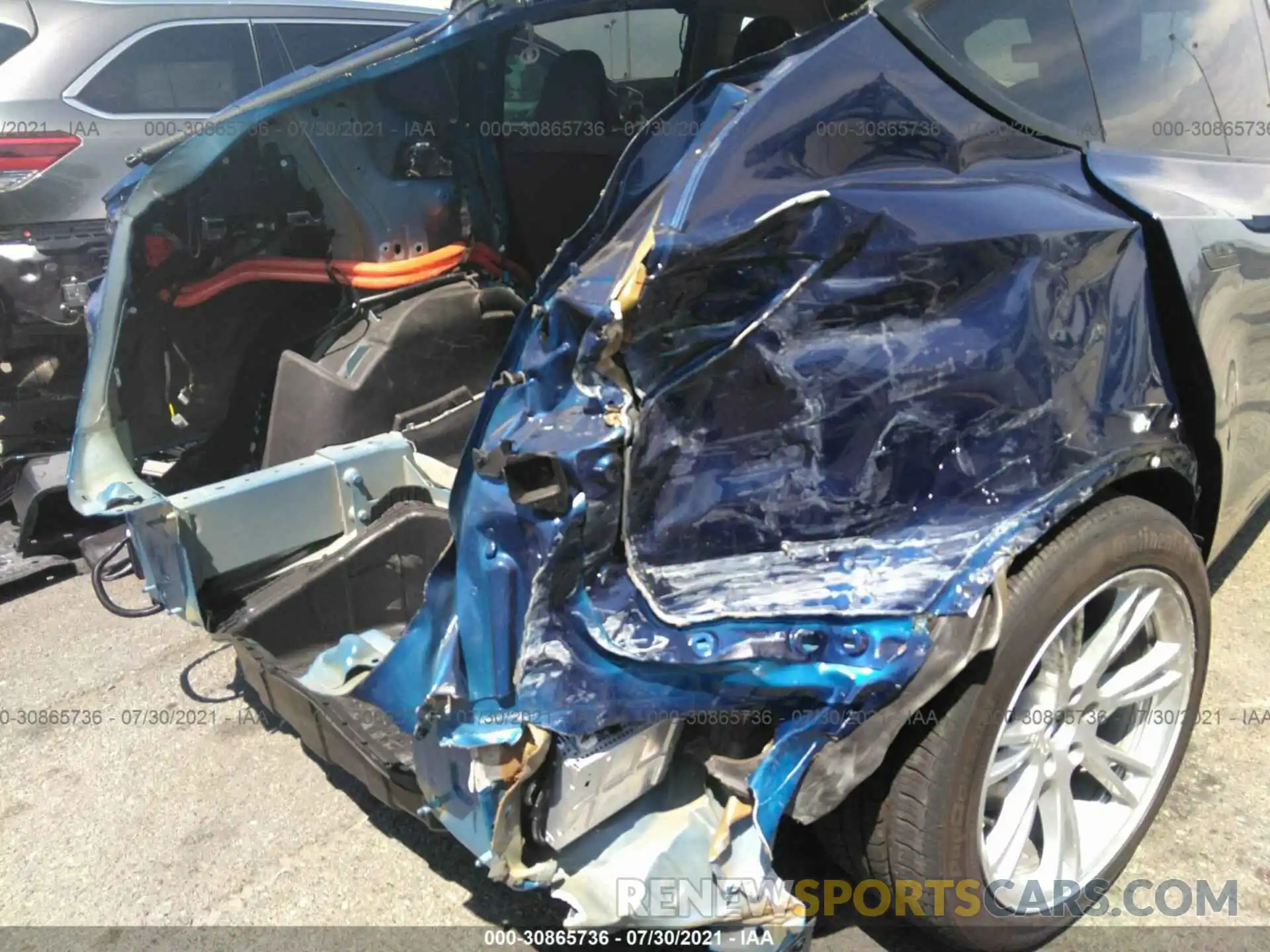 6 Photograph of a damaged car 5YJYGDEE8LF055294 TESLA MODEL Y 2020