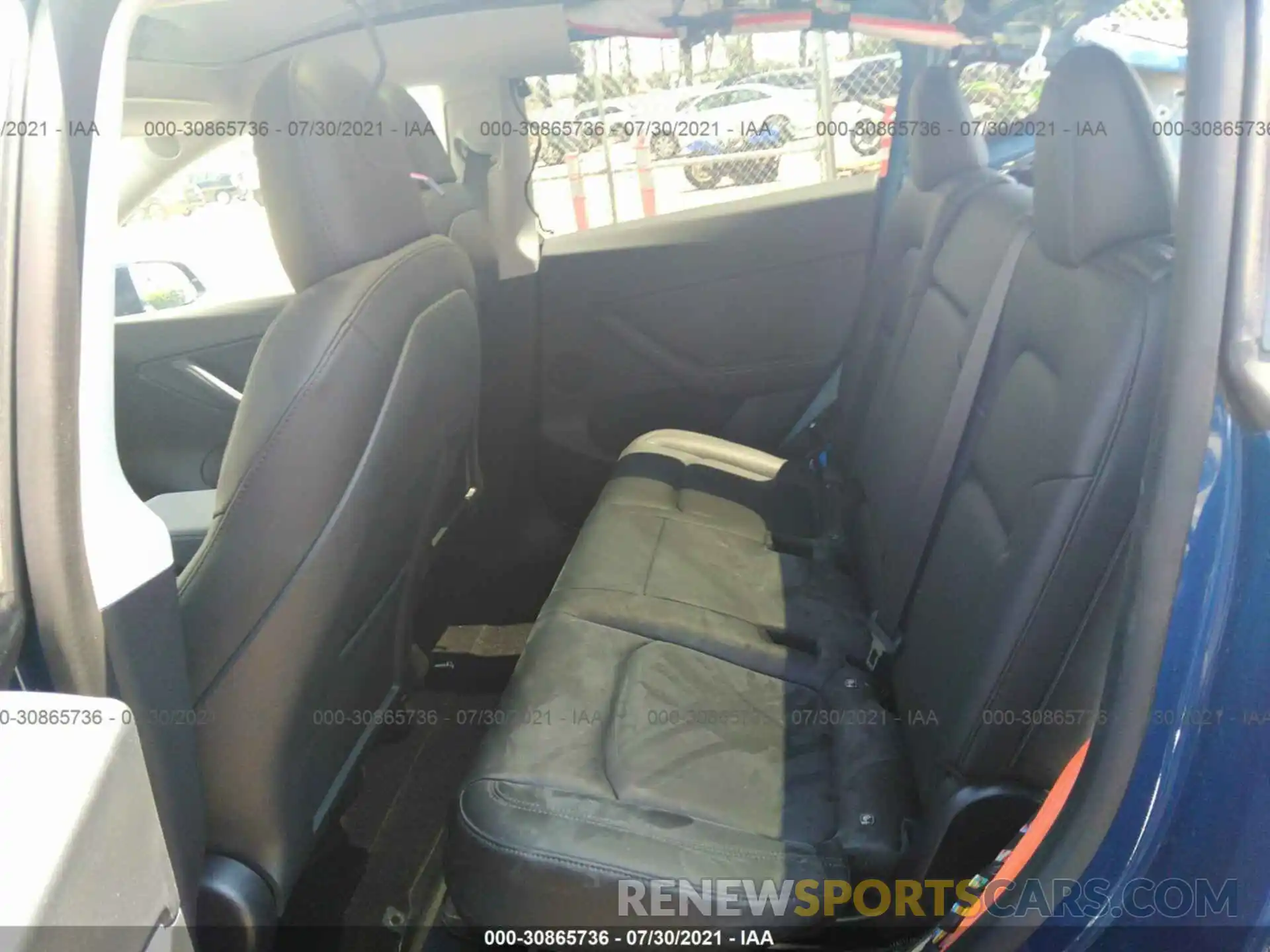 8 Photograph of a damaged car 5YJYGDEE8LF055294 TESLA MODEL Y 2020