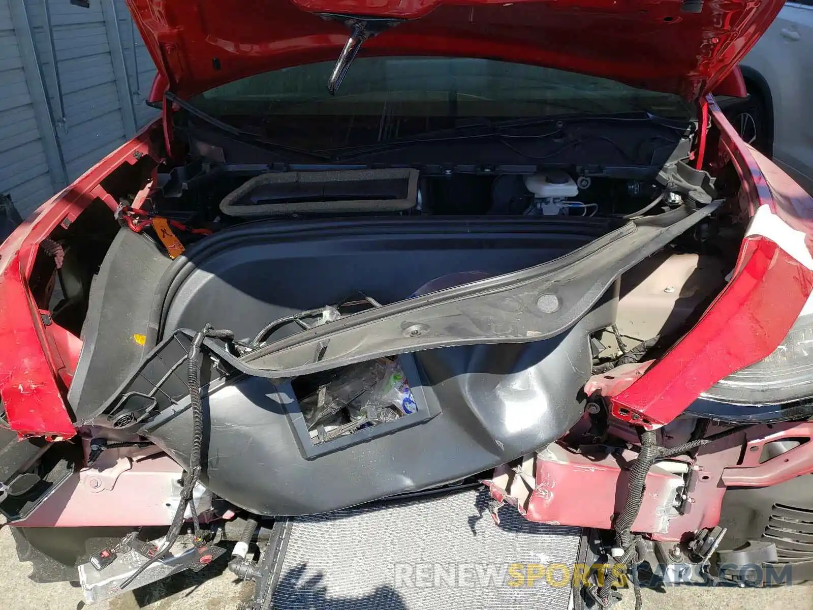 7 Photograph of a damaged car 5YJYGDEE8LF058261 TESLA MODEL Y 2020