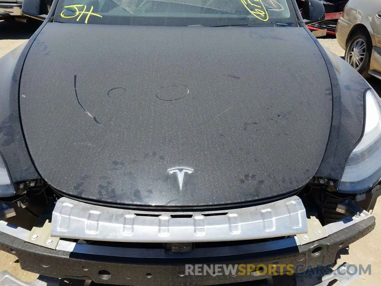 7 Photograph of a damaged car 5YJYGDEE9LF017461 TESLA MODEL Y 2020