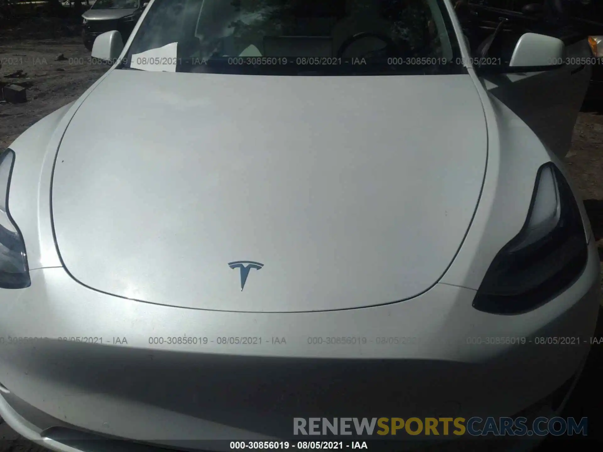 10 Photograph of a damaged car 5YJYGDEE9LF021056 TESLA MODEL Y 2020