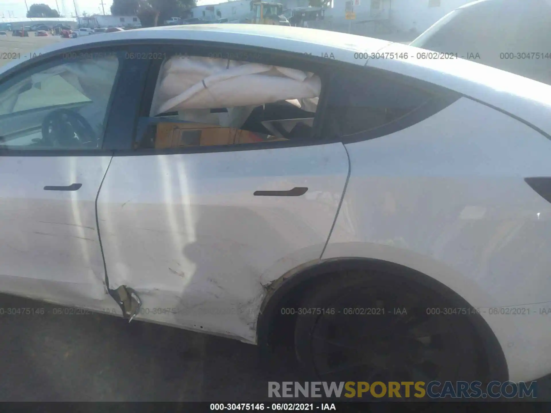 6 Photograph of a damaged car 5YJYGDEE9LF023552 TESLA MODEL Y 2020