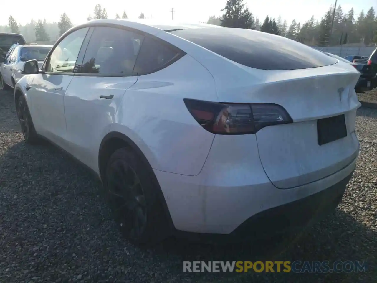 3 Photograph of a damaged car 5YJYGDEE9LF029691 TESLA MODEL Y 2020