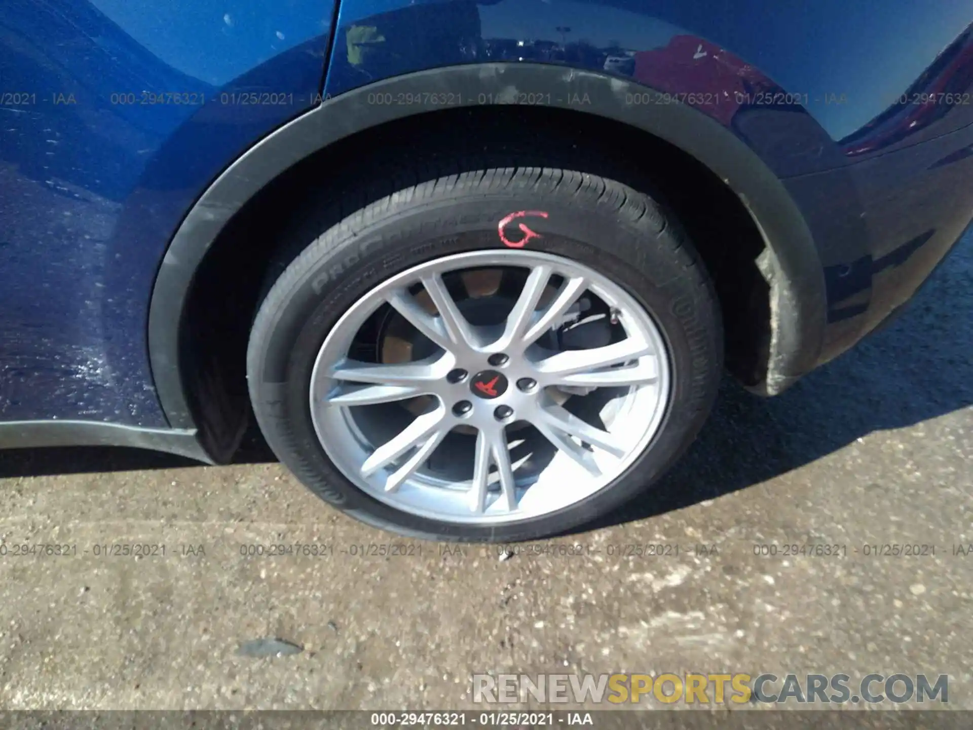 12 Photograph of a damaged car 5YJYGDEE9LF031120 TESLA MODEL Y 2020