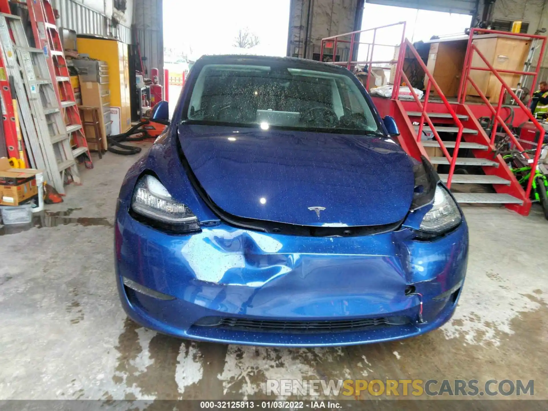 11 Фотография поврежденного автомобиля 5YJYGDEE9LF031814 TESLA MODEL Y 2020