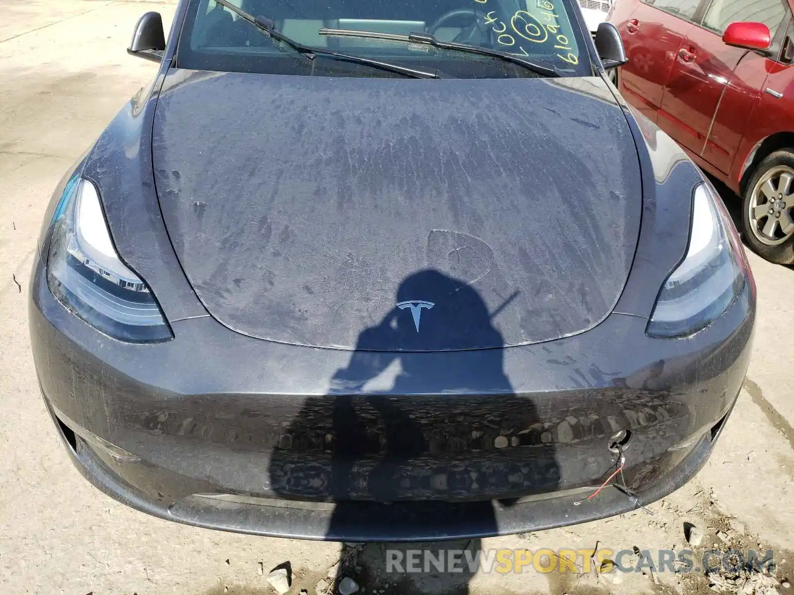 7 Photograph of a damaged car 5YJYGDEE9LF032896 TESLA MODEL Y 2020