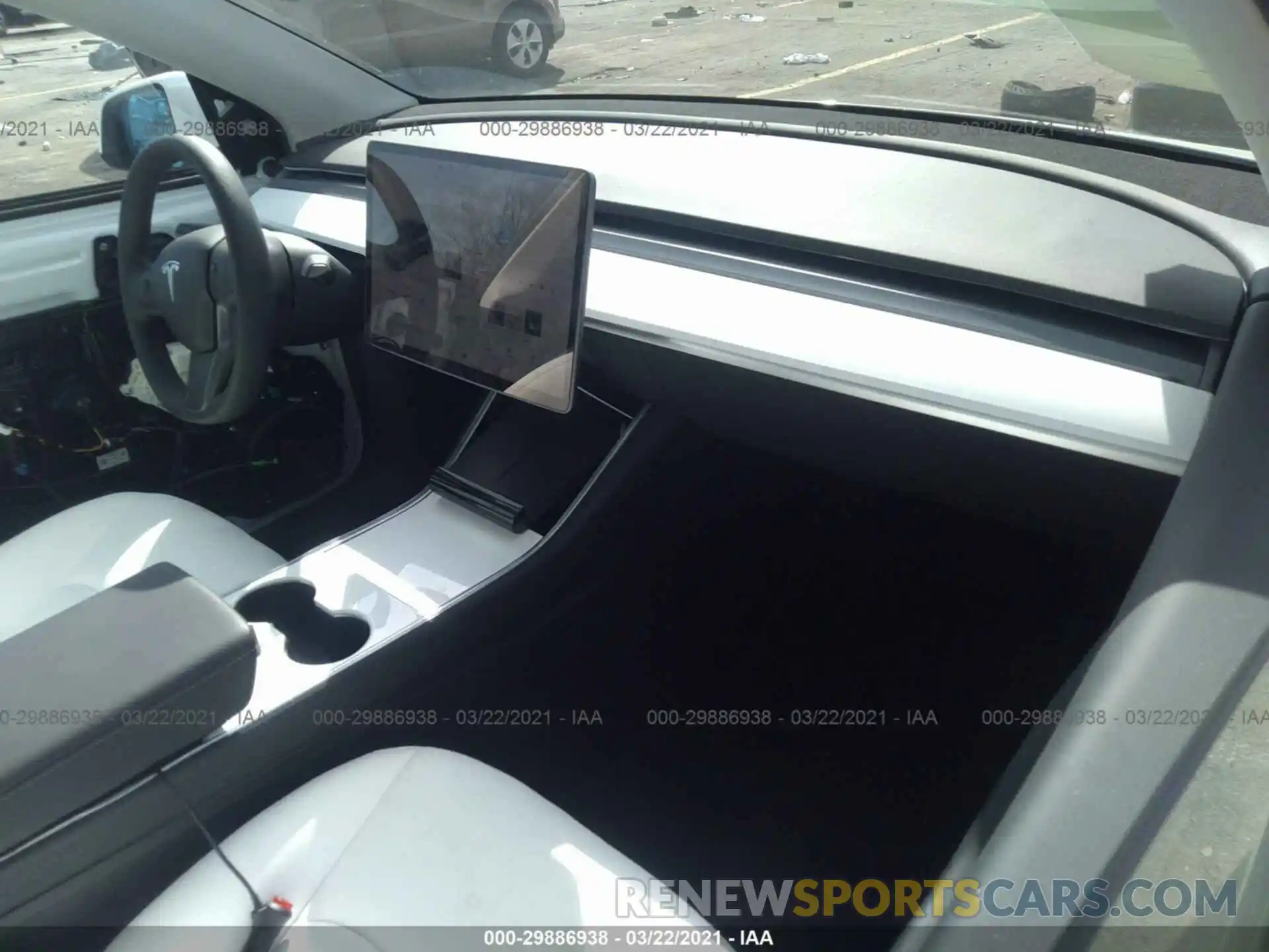 5 Photograph of a damaged car 5YJYGDEE9LF043011 TESLA MODEL Y 2020