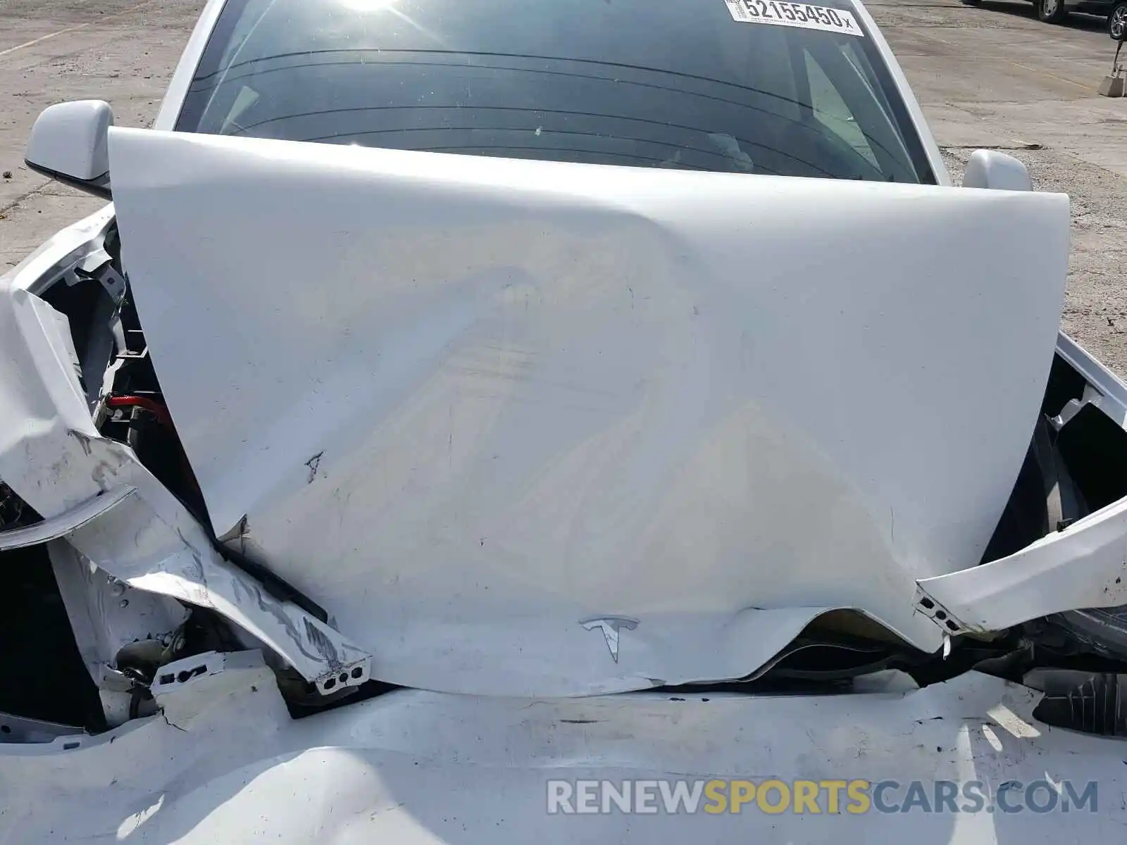 7 Photograph of a damaged car 5YJYGDEE9LF055529 TESLA MODEL Y 2020