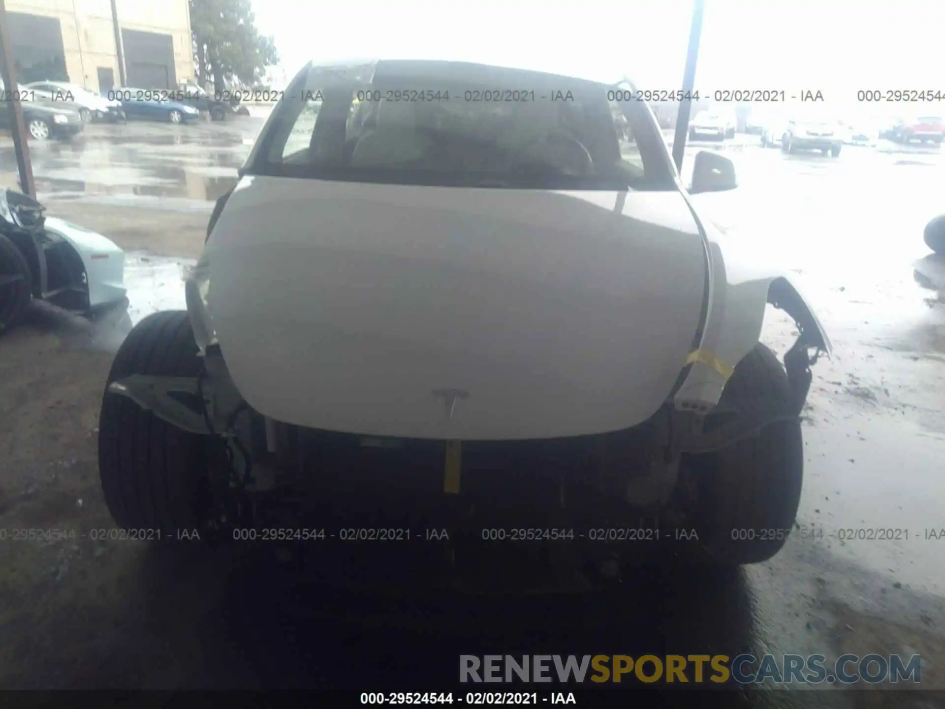 6 Photograph of a damaged car 5YJYGDEEHLF040472 TESLA MODEL Y 2020