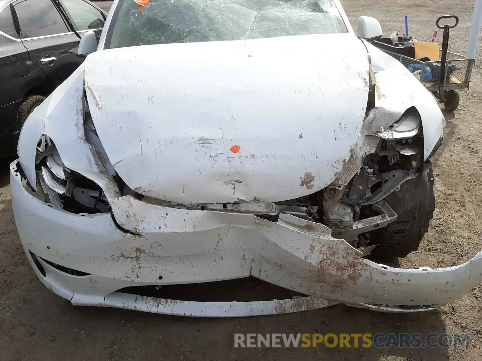 7 Photograph of a damaged car 5YJYGDEEXLF010910 TESLA MODEL Y 2020