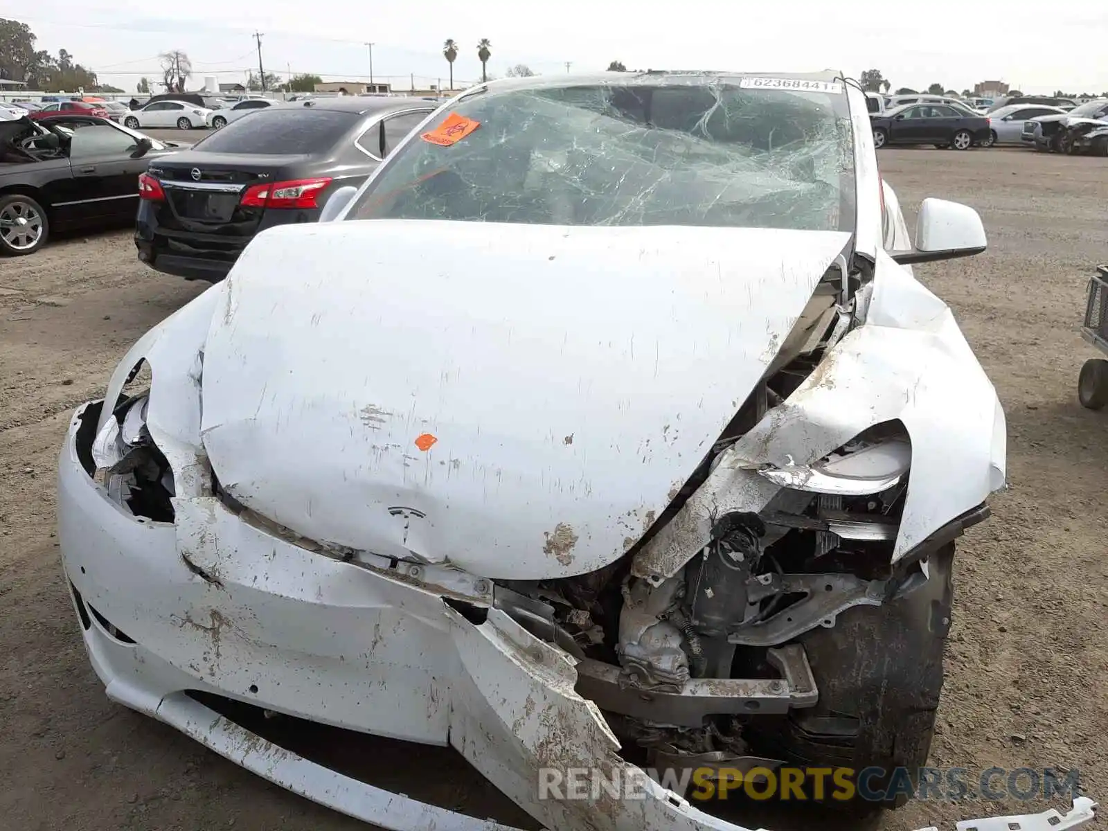 9 Photograph of a damaged car 5YJYGDEEXLF010910 TESLA MODEL Y 2020