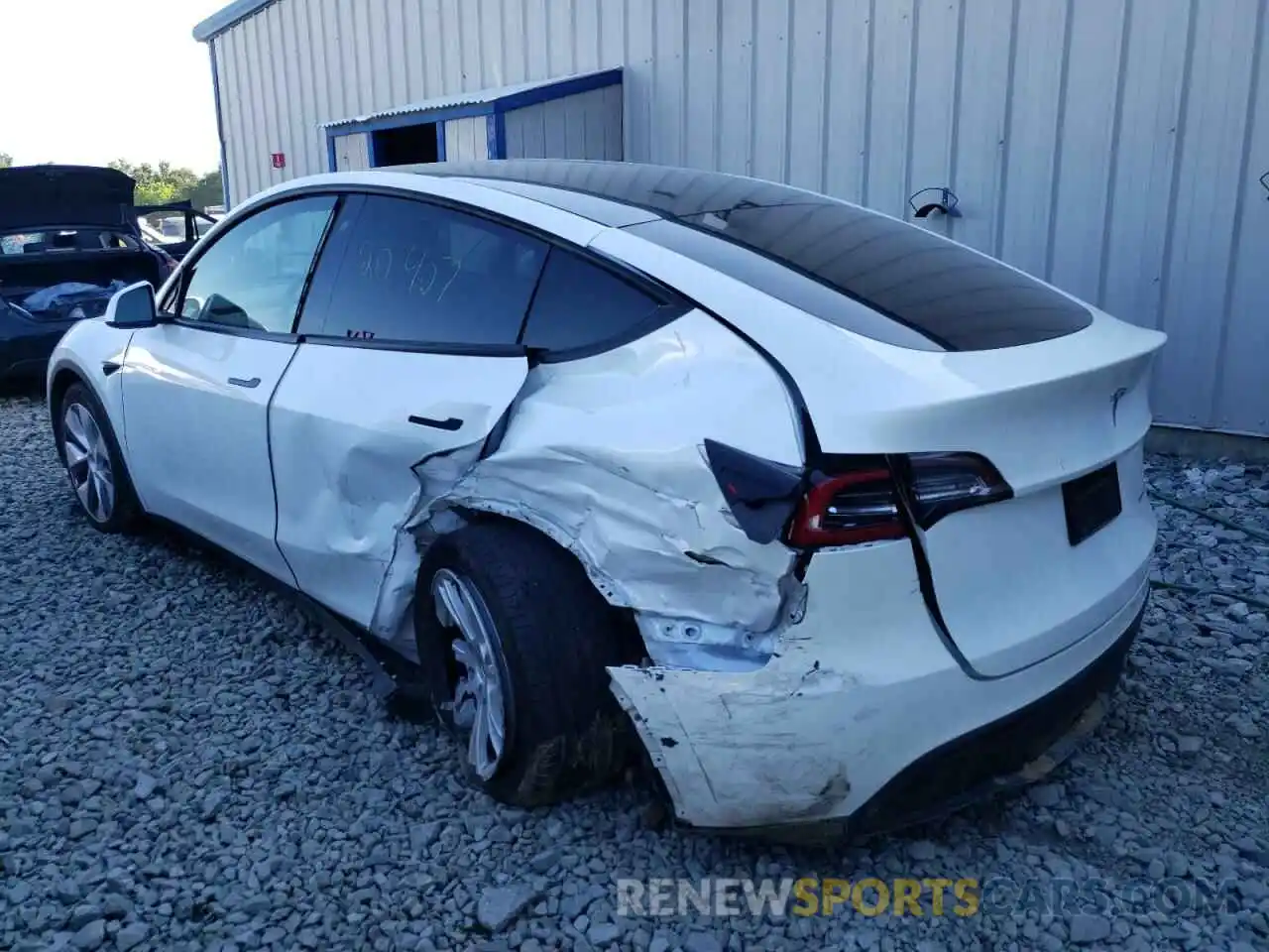 9 Photograph of a damaged car 5YJYGDEEXLF012334 TESLA MODEL Y 2020