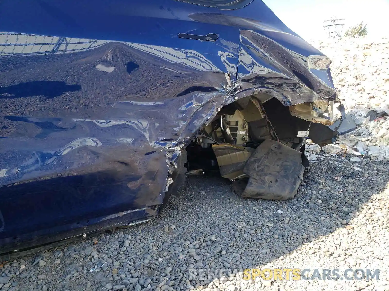 9 Photograph of a damaged car 5YJYGDEEXLF018327 TESLA MODEL Y 2020