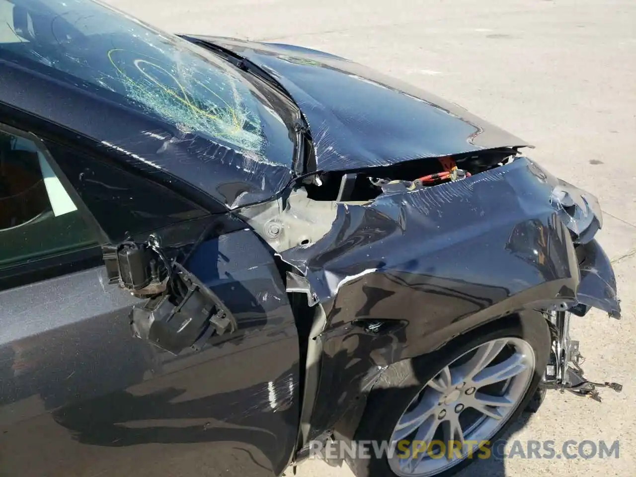 9 Photograph of a damaged car 5YJYGDEEXLF027383 TESLA MODEL Y 2020