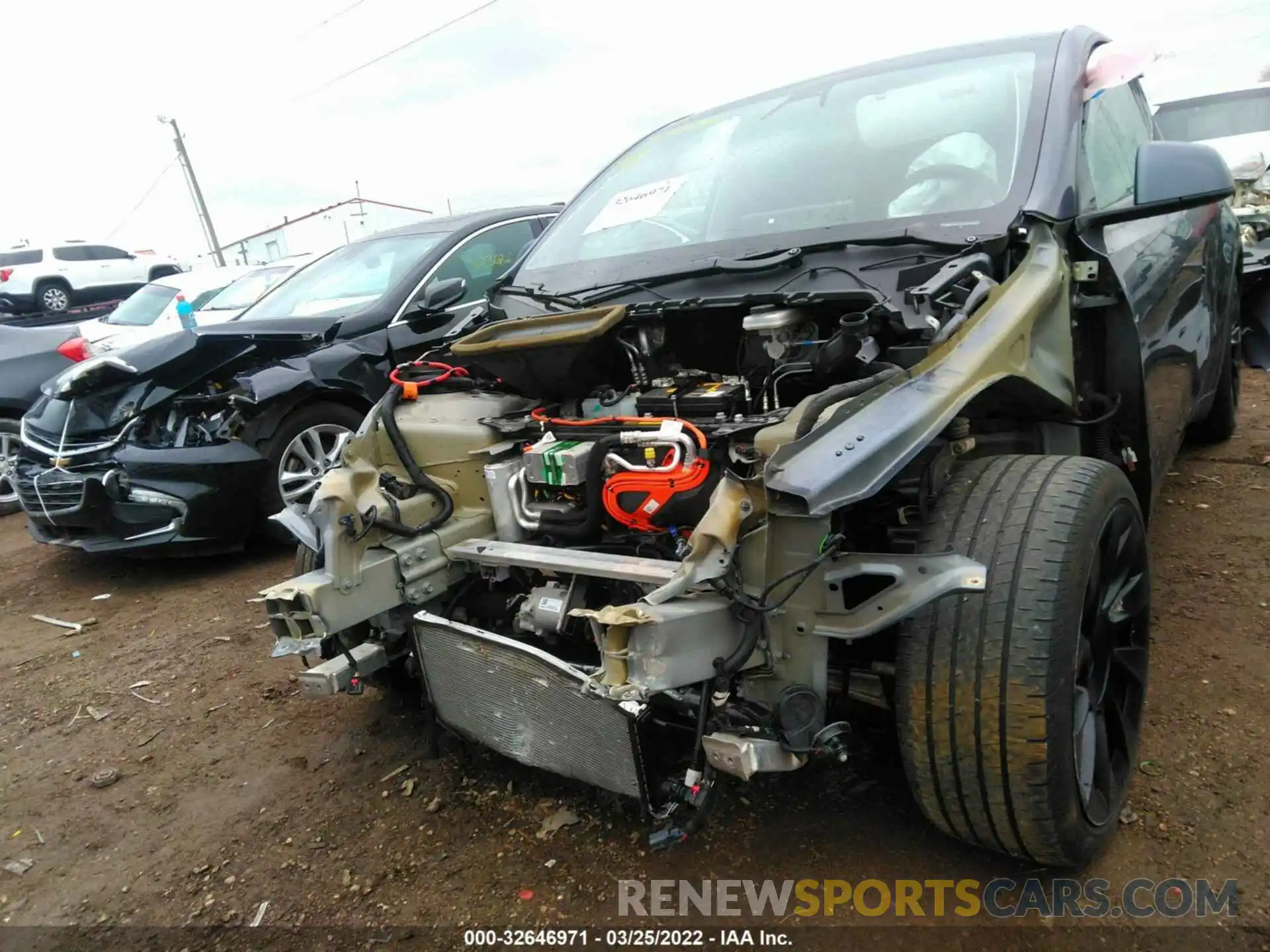 6 Photograph of a damaged car 5YJYGDEEXLF029411 TESLA MODEL Y 2020