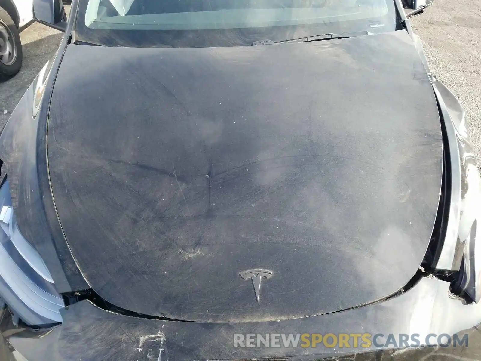 7 Photograph of a damaged car 5YJYGDEEXLF029957 TESLA MODEL Y 2020