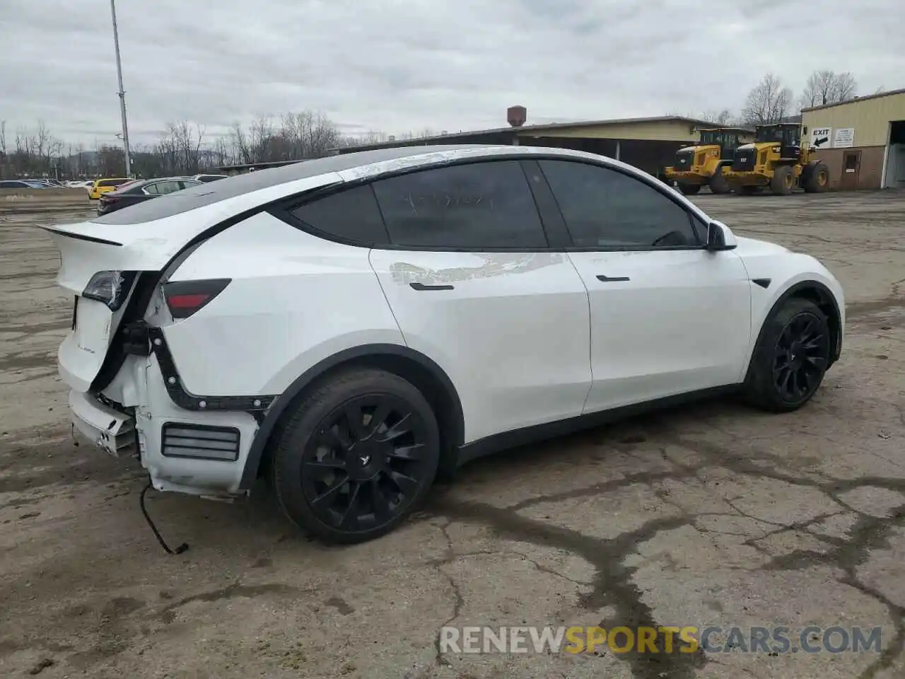 3 Фотография поврежденного автомобиля 5YJYGDEEXLF032843 TESLA MODEL Y 2020