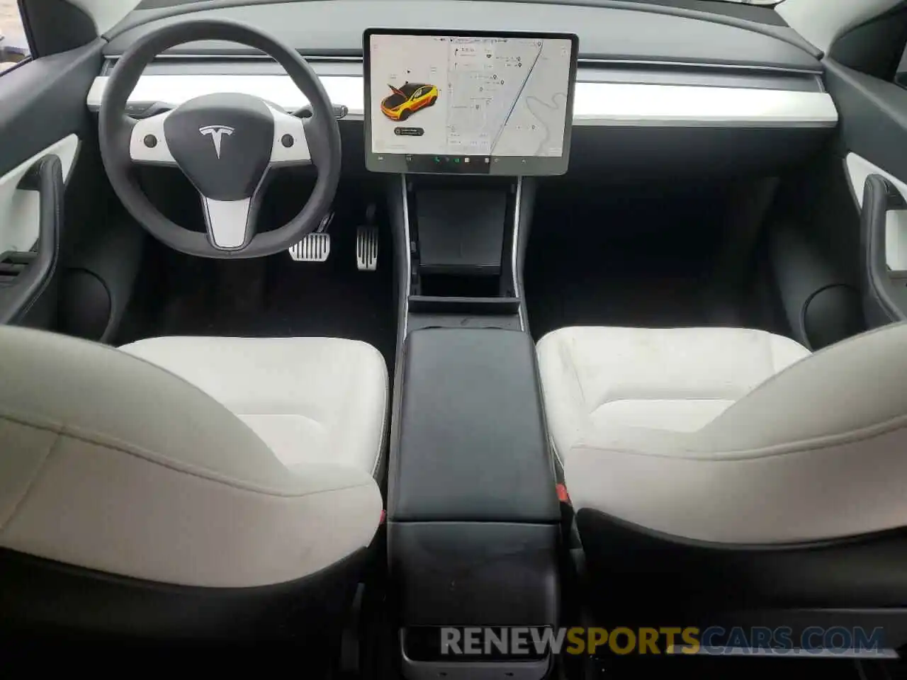 8 Фотография поврежденного автомобиля 5YJYGDEEXLF032843 TESLA MODEL Y 2020