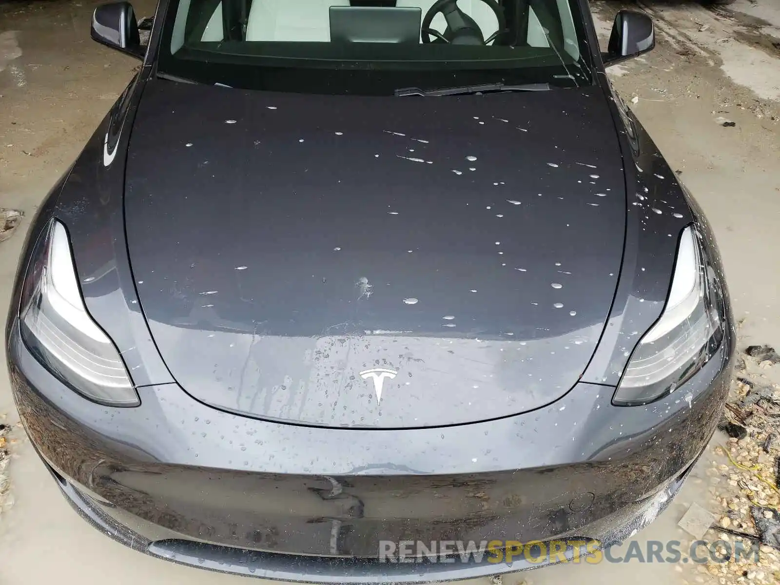 7 Photograph of a damaged car 5YJYGDEEXLF034804 TESLA MODEL Y 2020