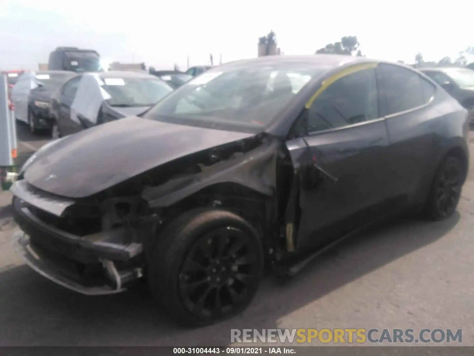 6 Photograph of a damaged car 5YJYGDEEXLF045351 TESLA MODEL Y 2020