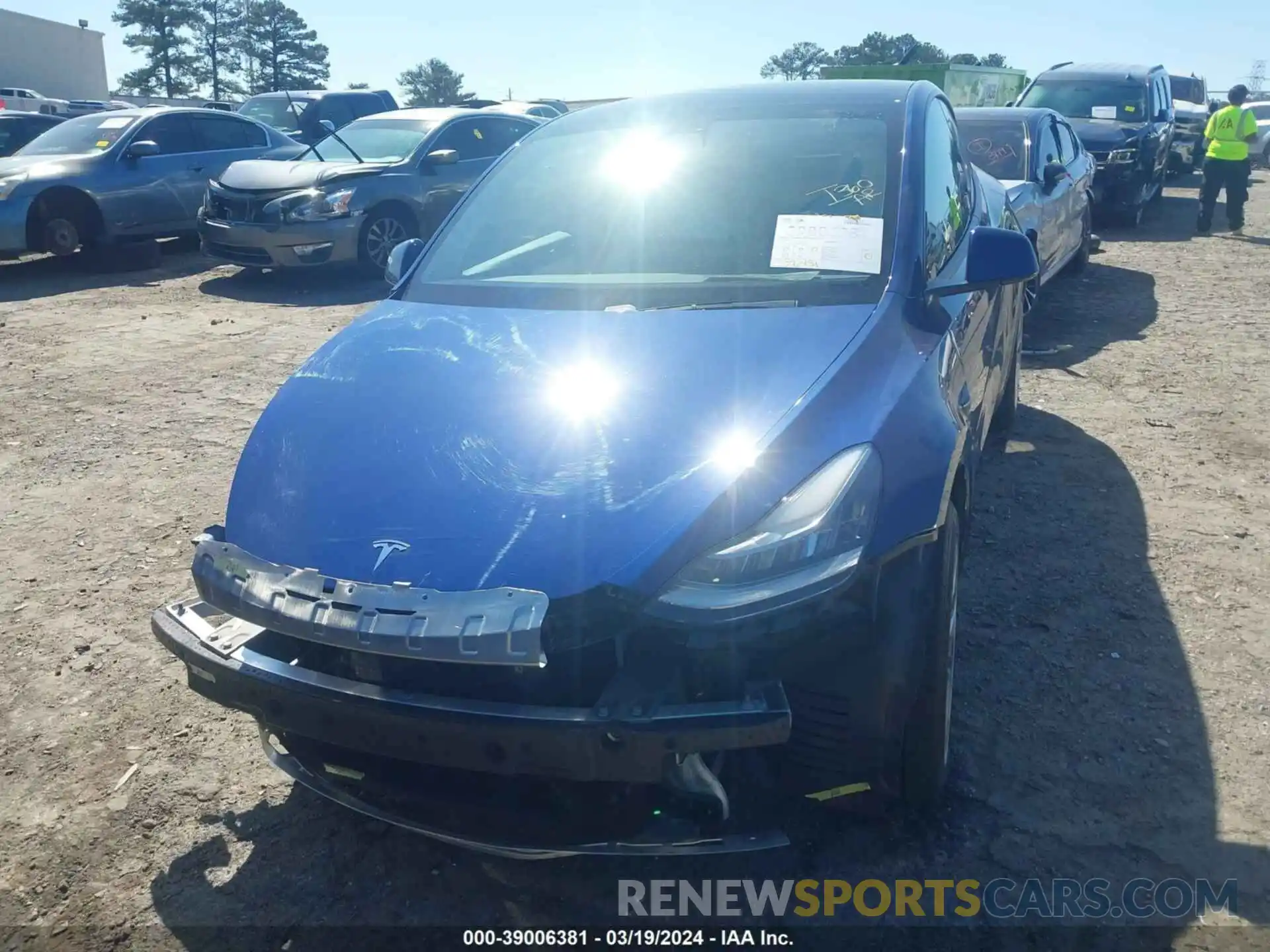 11 Photograph of a damaged car 5YJYGDEEXLF049349 TESLA MODEL Y 2020