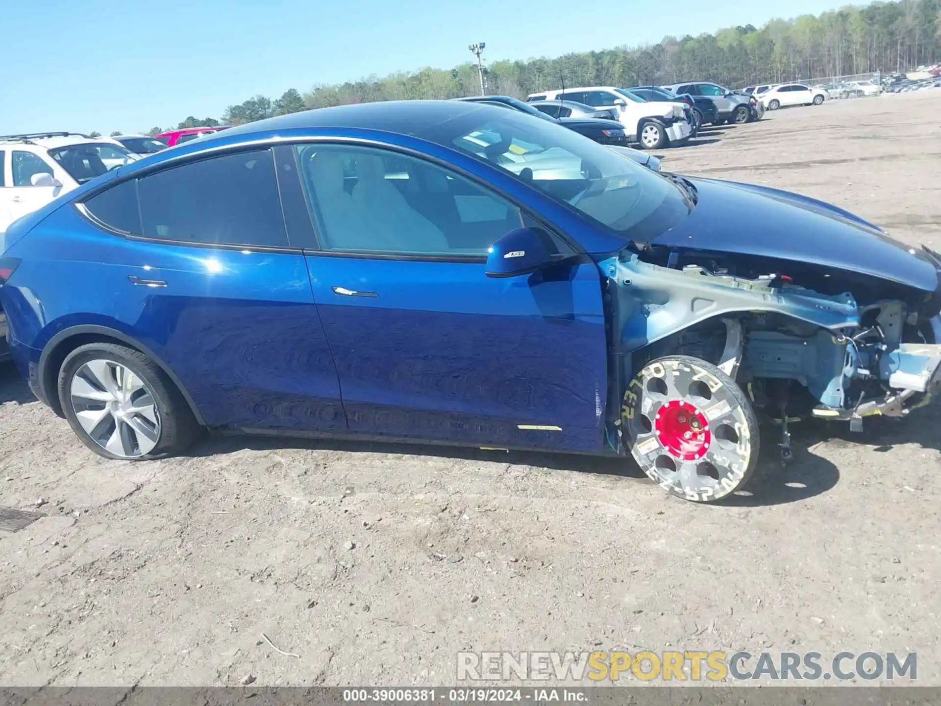 12 Photograph of a damaged car 5YJYGDEEXLF049349 TESLA MODEL Y 2020