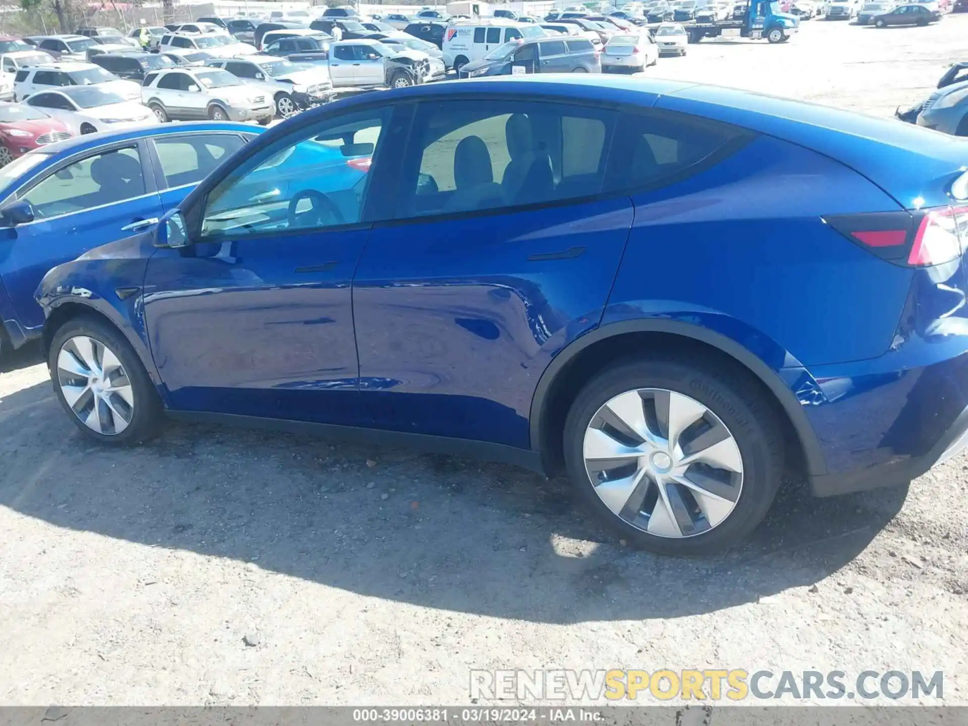 13 Photograph of a damaged car 5YJYGDEEXLF049349 TESLA MODEL Y 2020