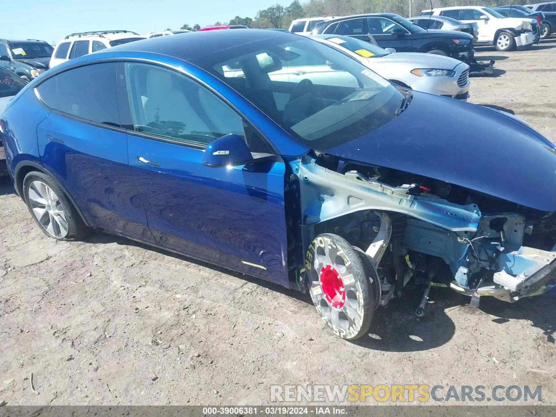 6 Photograph of a damaged car 5YJYGDEEXLF049349 TESLA MODEL Y 2020