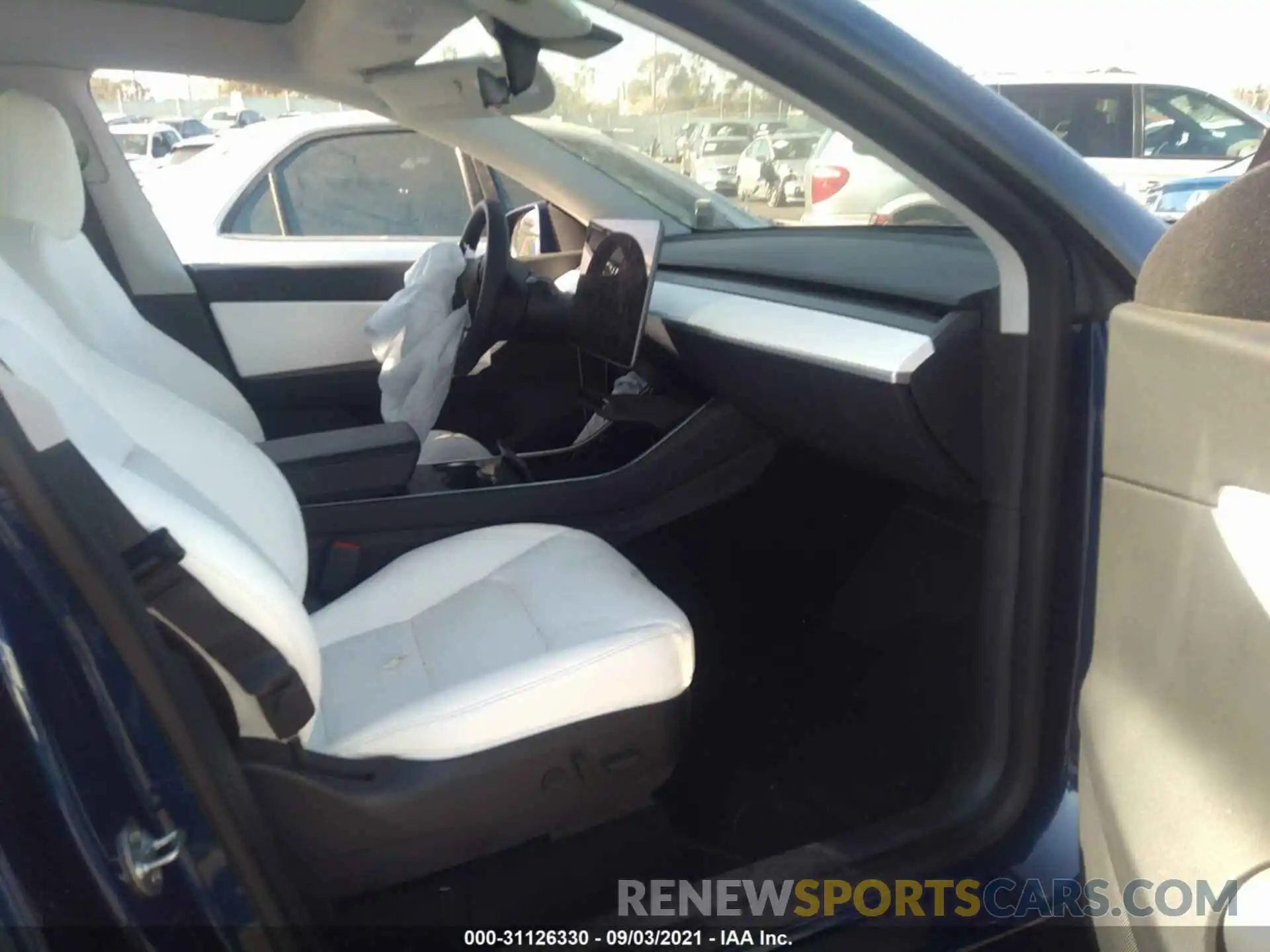 5 Photograph of a damaged car 5YJYGDEEXLF059380 TESLA MODEL Y 2020