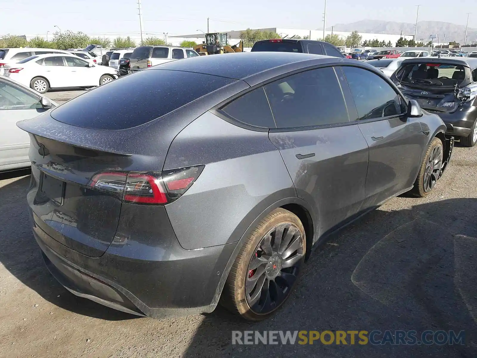 4 Photograph of a damaged car 5YJYGDEF0LF000847 TESLA MODEL Y 2020