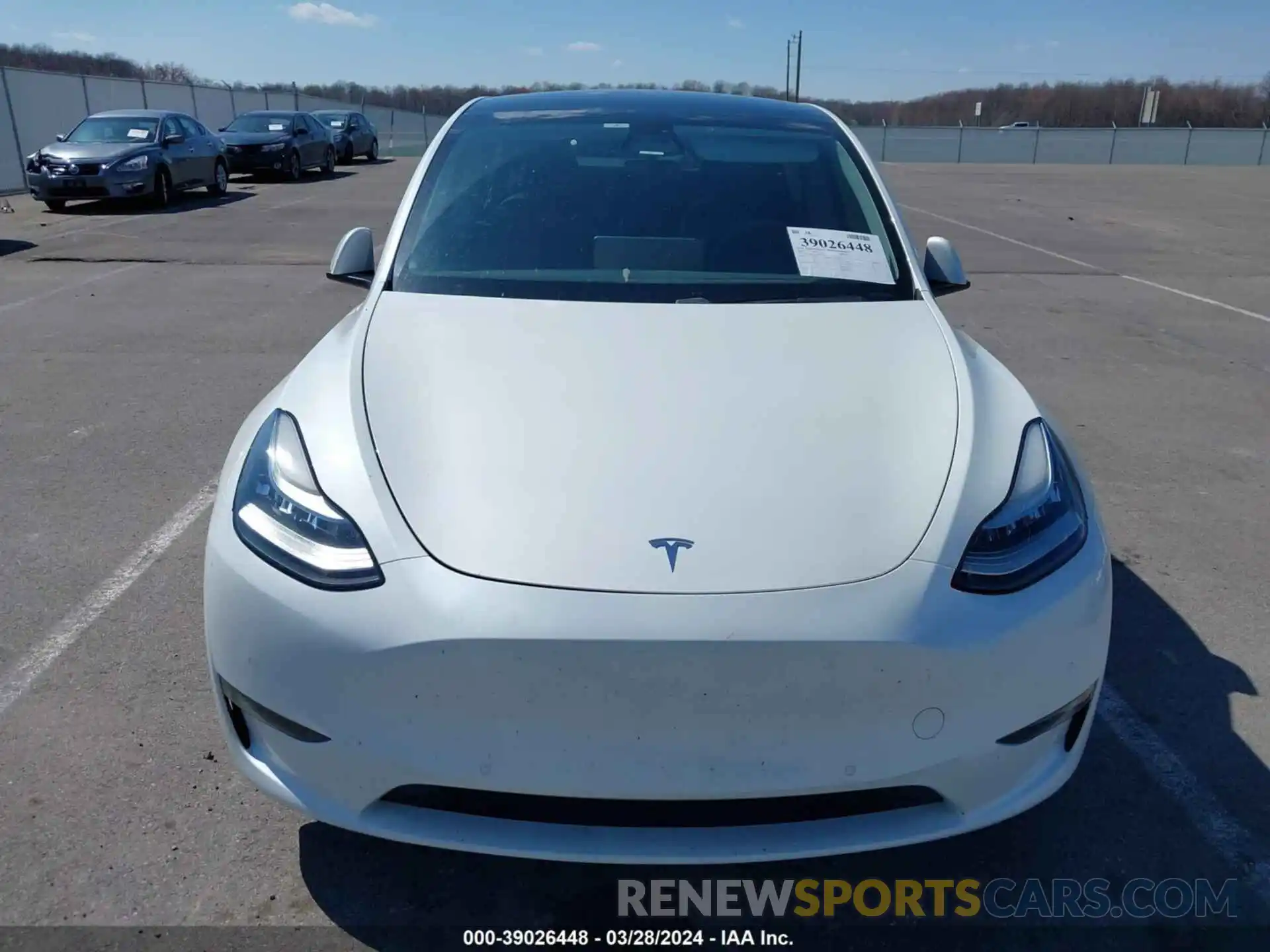 12 Photograph of a damaged car 5YJYGDEF0LF011931 TESLA MODEL Y 2020