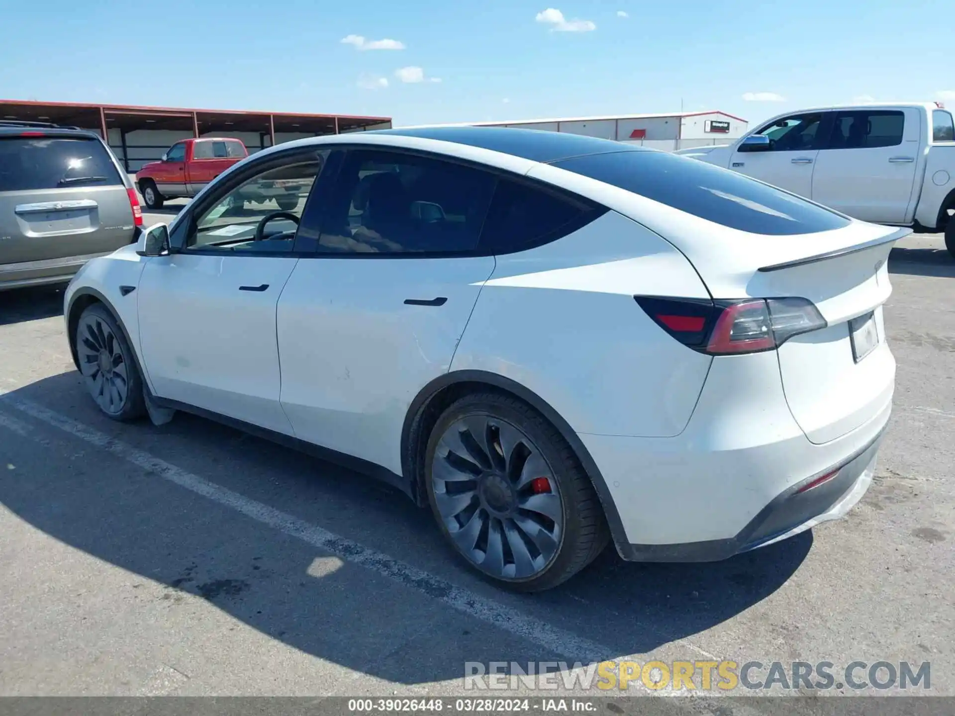 3 Photograph of a damaged car 5YJYGDEF0LF011931 TESLA MODEL Y 2020