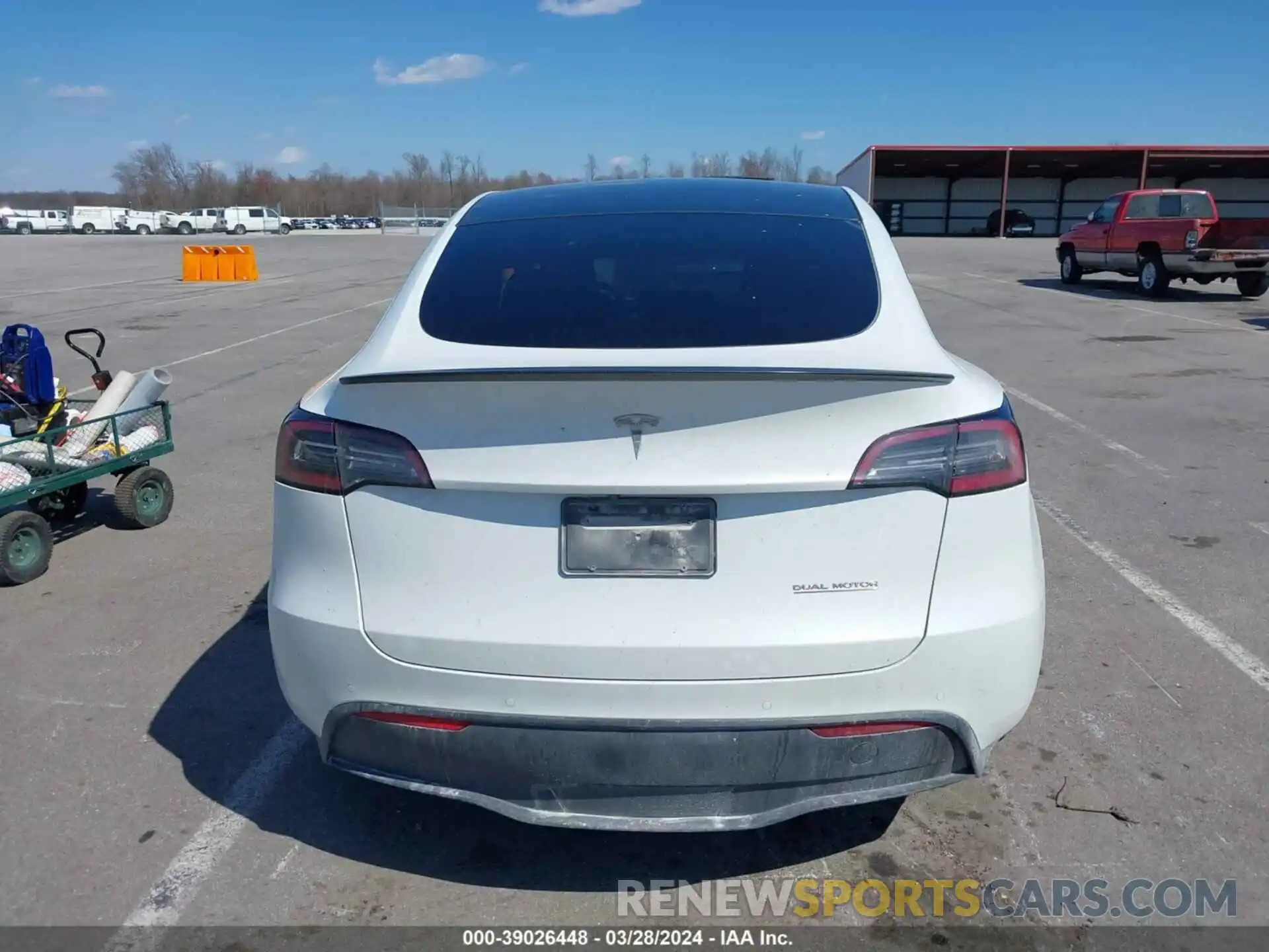 6 Фотография поврежденного автомобиля 5YJYGDEF0LF011931 TESLA MODEL Y 2020