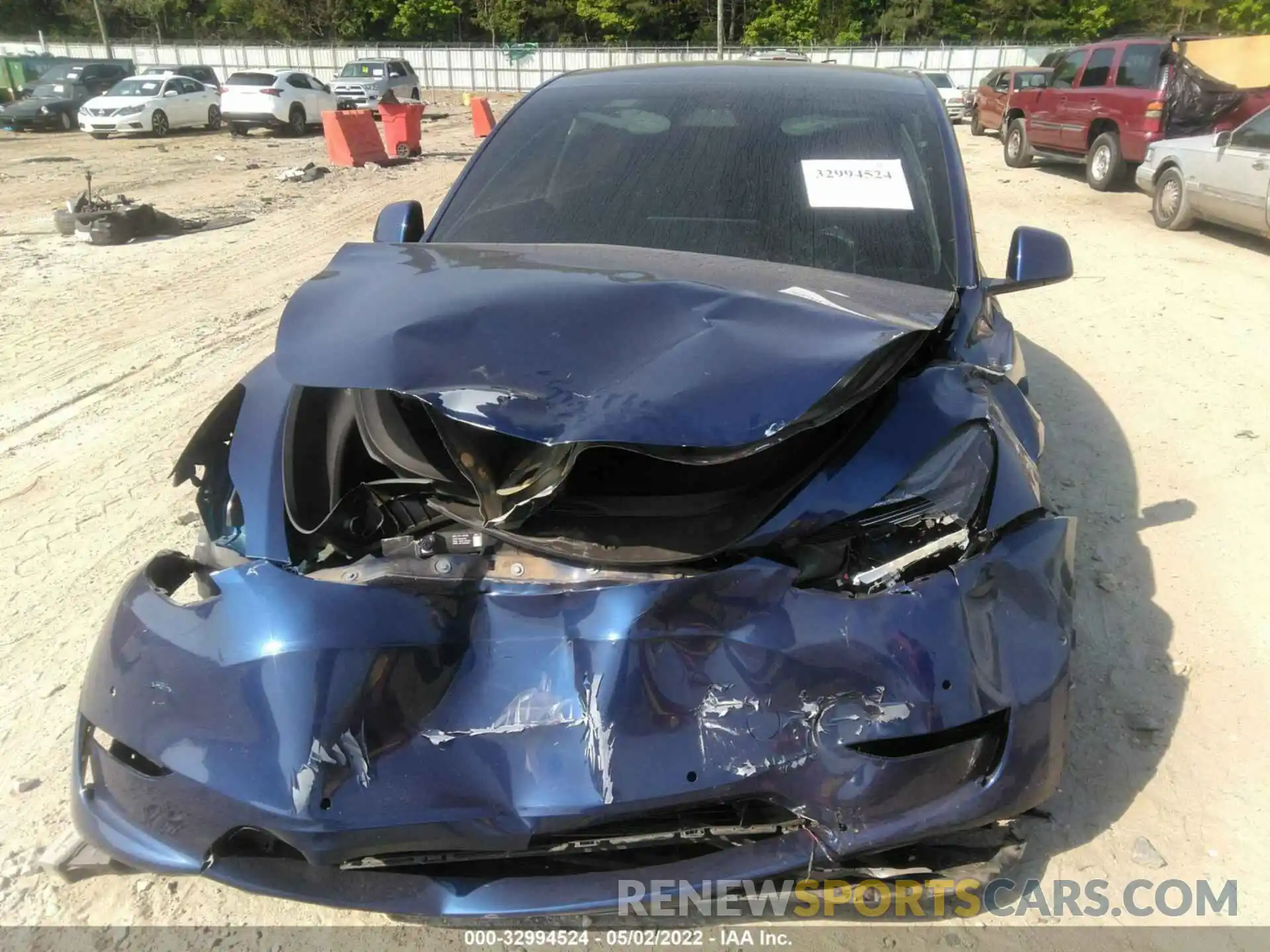 6 Photograph of a damaged car 5YJYGDEF1LF001344 TESLA MODEL Y 2020