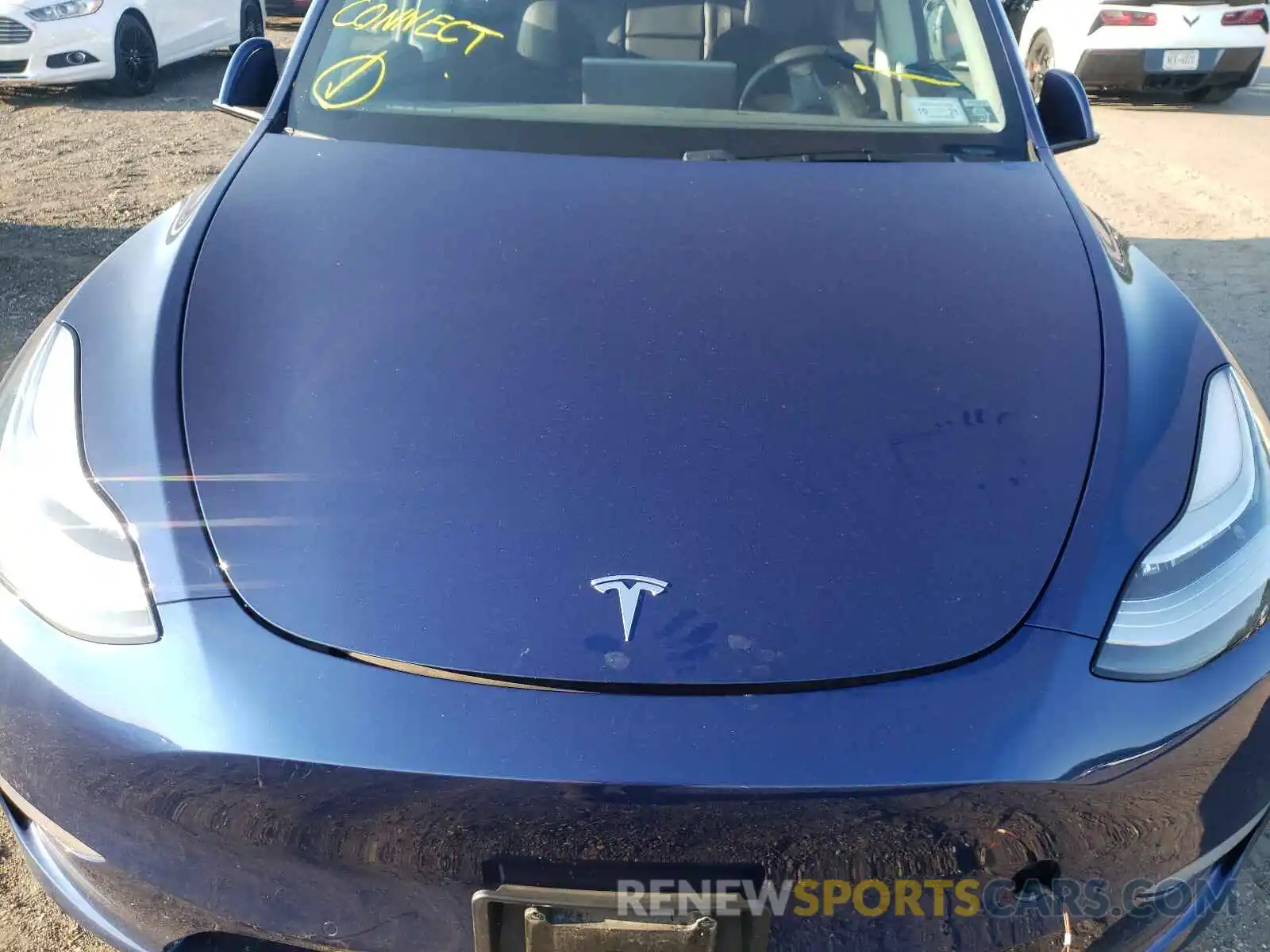 7 Photograph of a damaged car 5YJYGDEF1LF005717 TESLA MODEL Y 2020