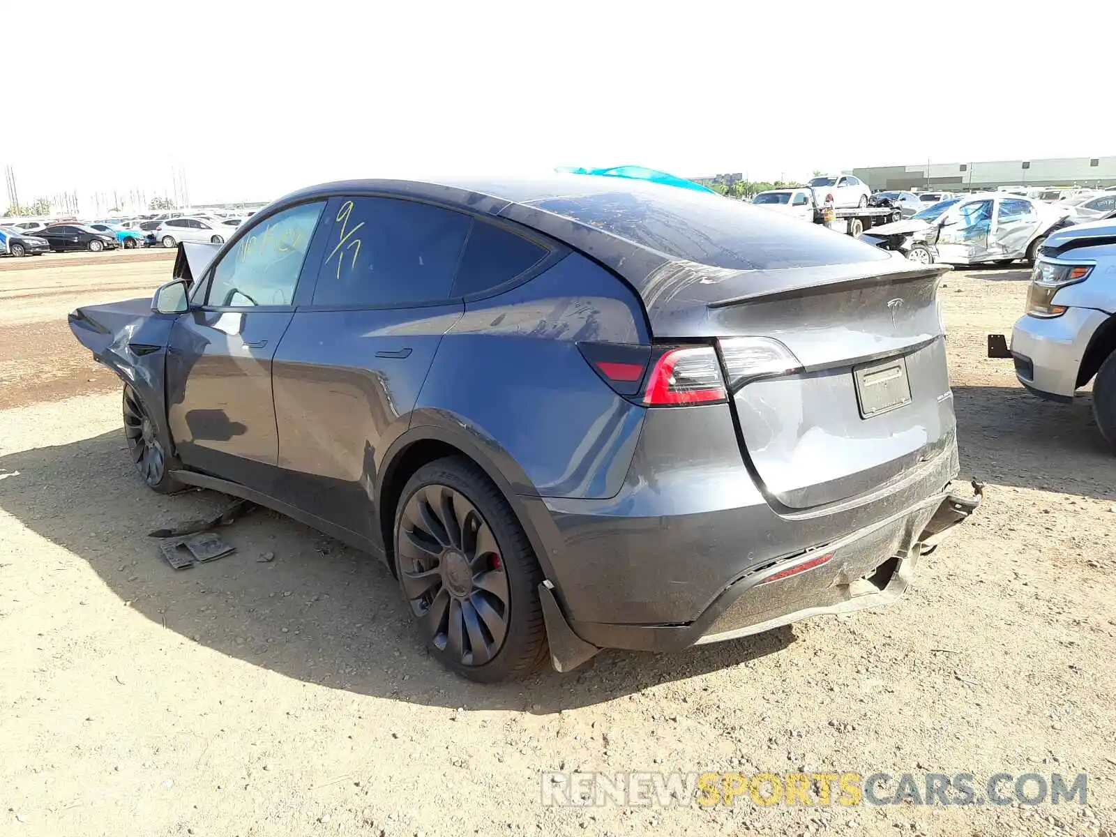 3 Photograph of a damaged car 5YJYGDEF1LF043335 TESLA MODEL Y 2020