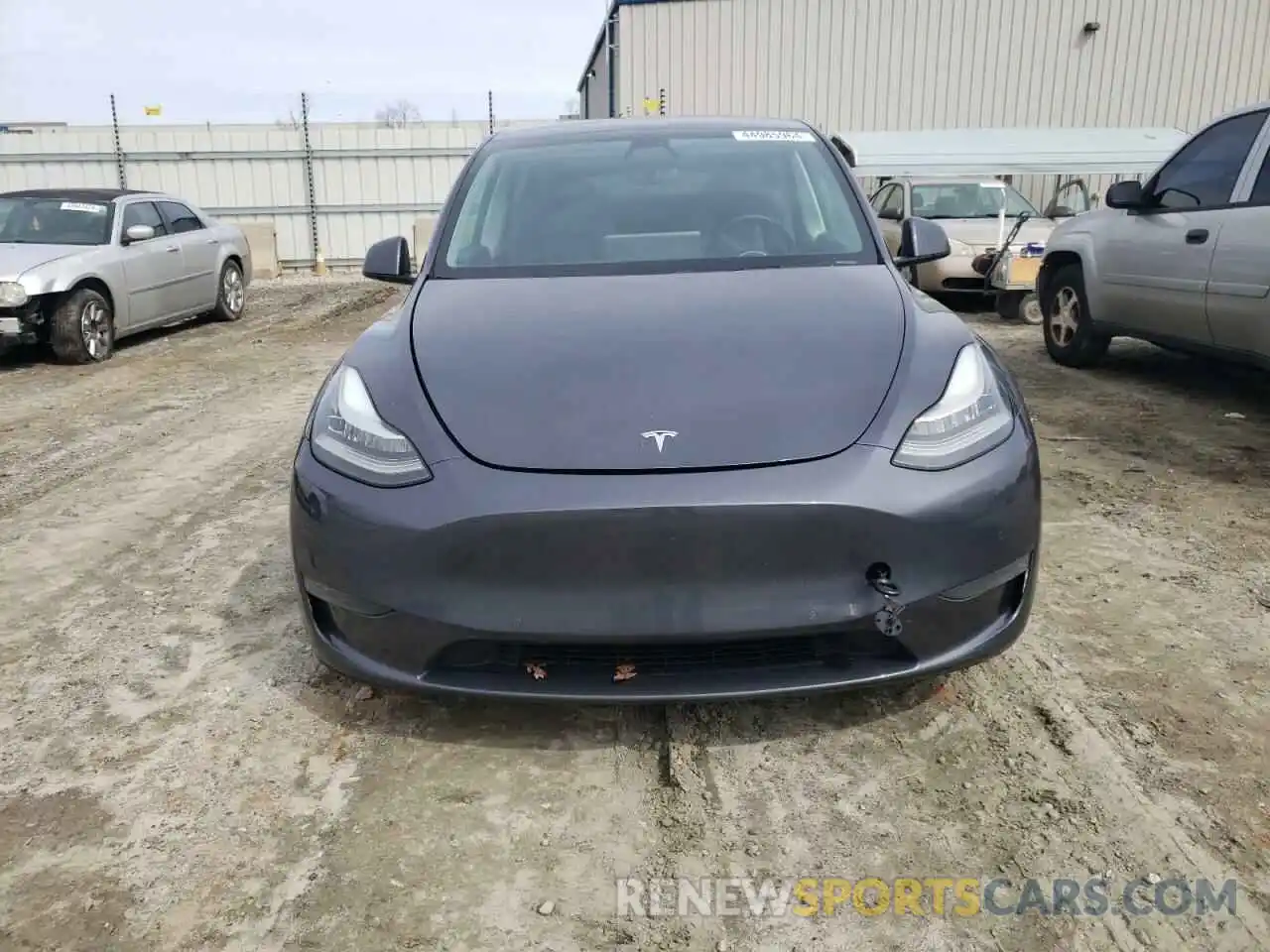 5 Photograph of a damaged car 5YJYGDEF1LF050172 TESLA MODEL Y 2020