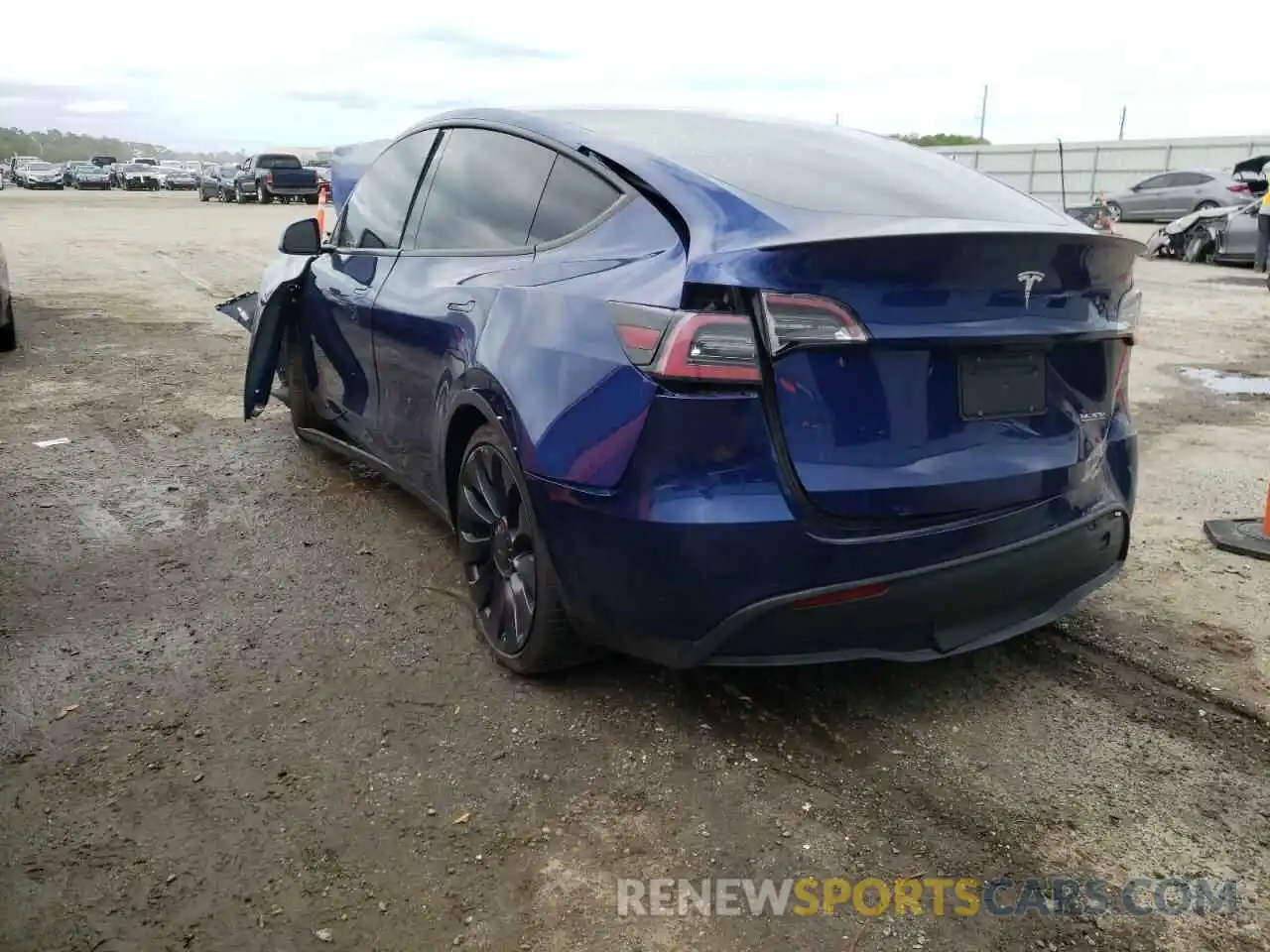 3 Photograph of a damaged car 5YJYGDEF2LF001353 TESLA MODEL Y 2020