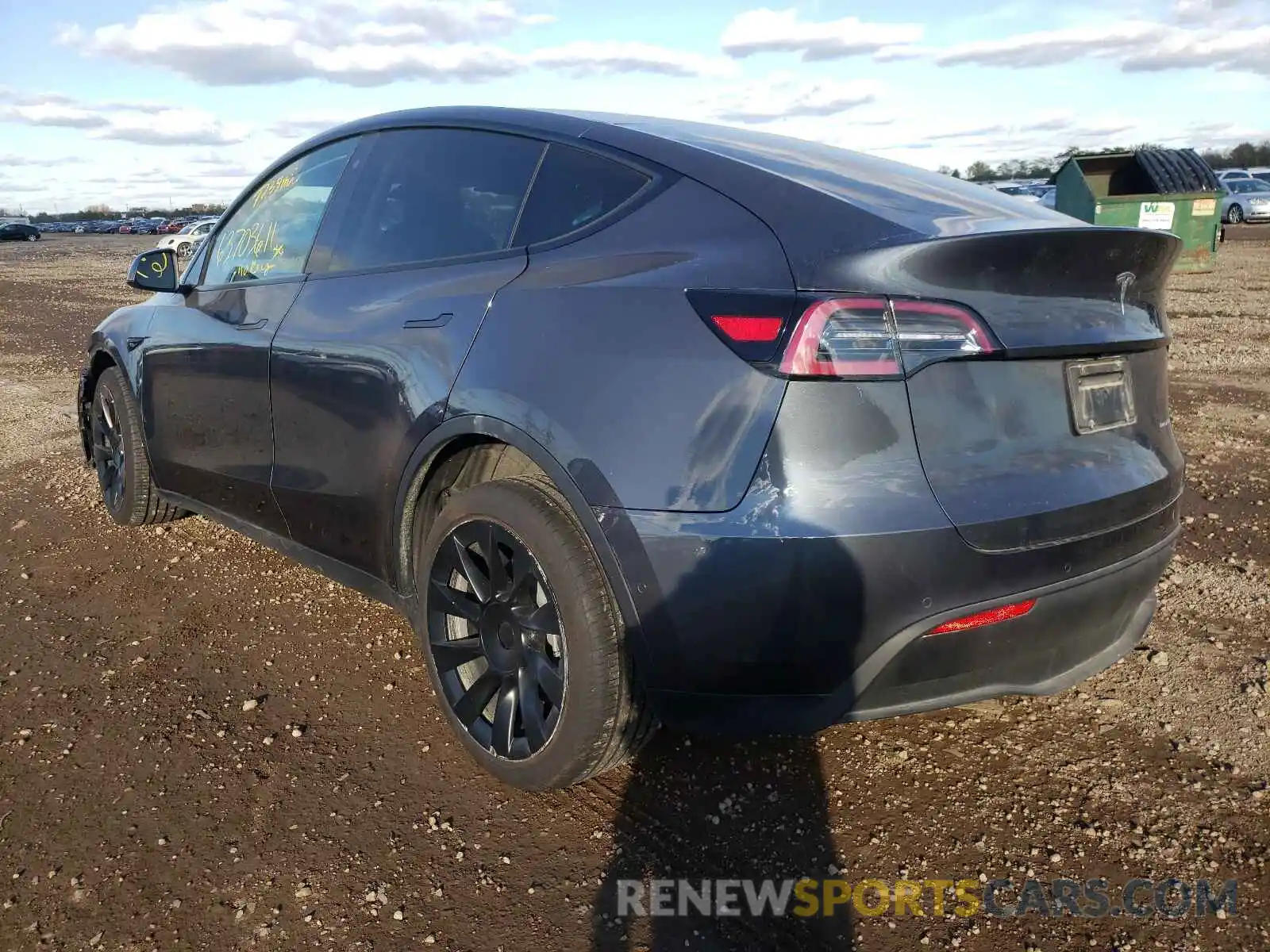 3 Photograph of a damaged car 5YJYGDEF2LF002633 TESLA MODEL Y 2020