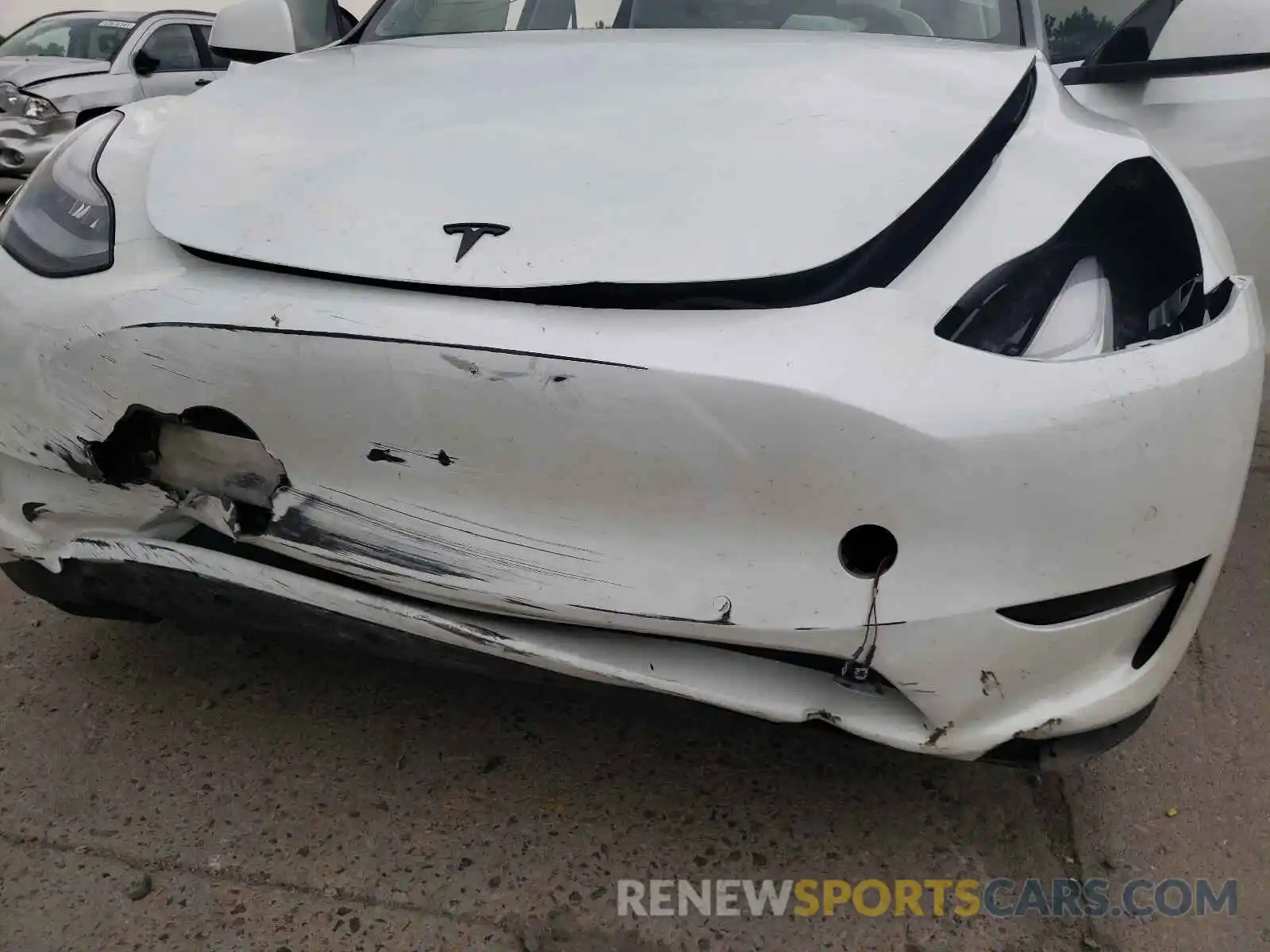 9 Photograph of a damaged car 5YJYGDEF2LF018279 TESLA MODEL Y 2020